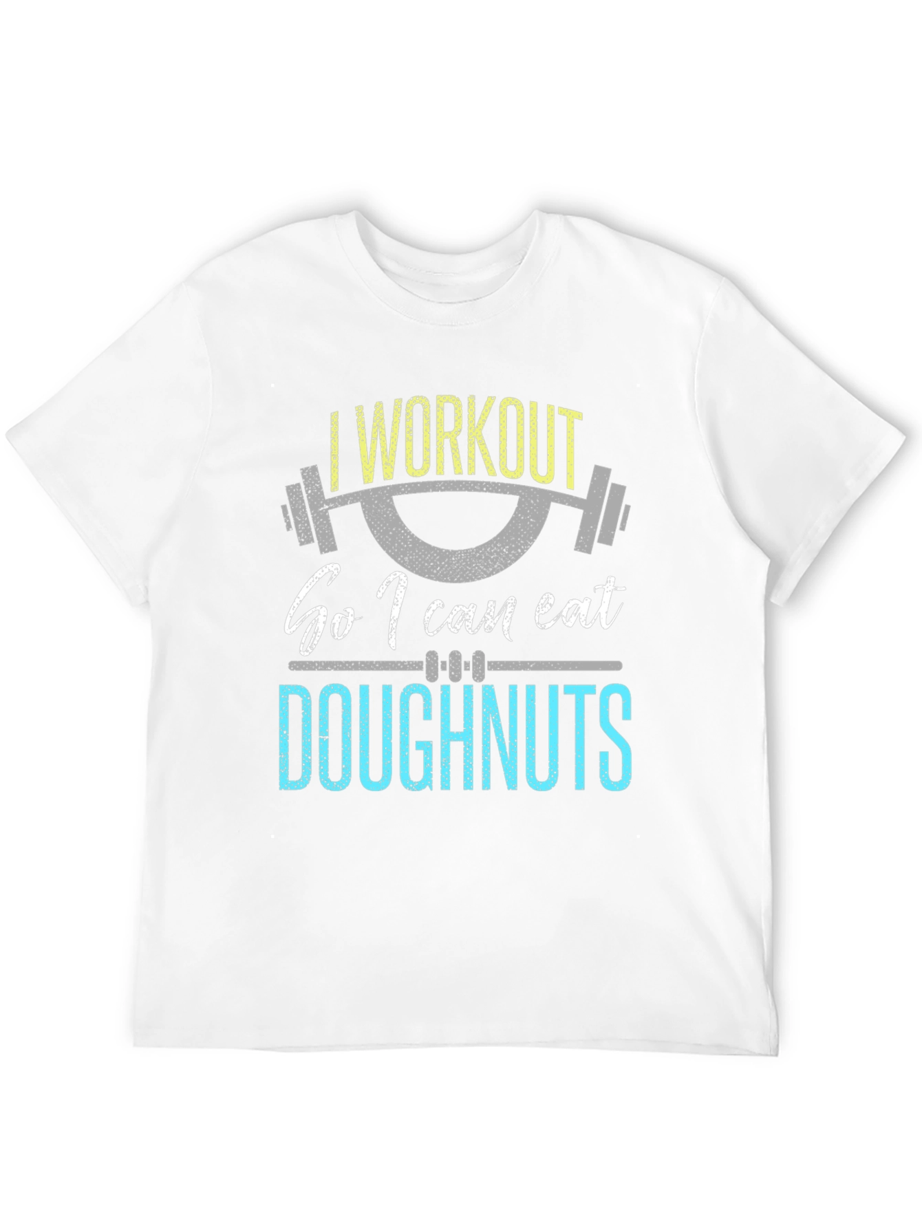 Workout Doughnuts Graphic T-Shirt | Funny Gym Tee