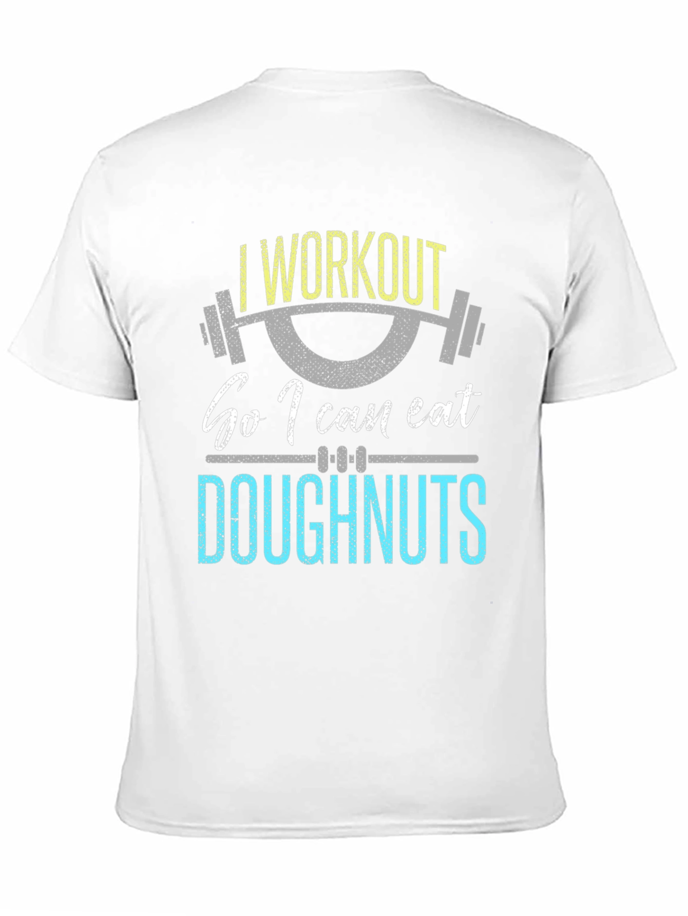 Workout Doughnuts Graphic T-Shirt | Funny Gym Tee