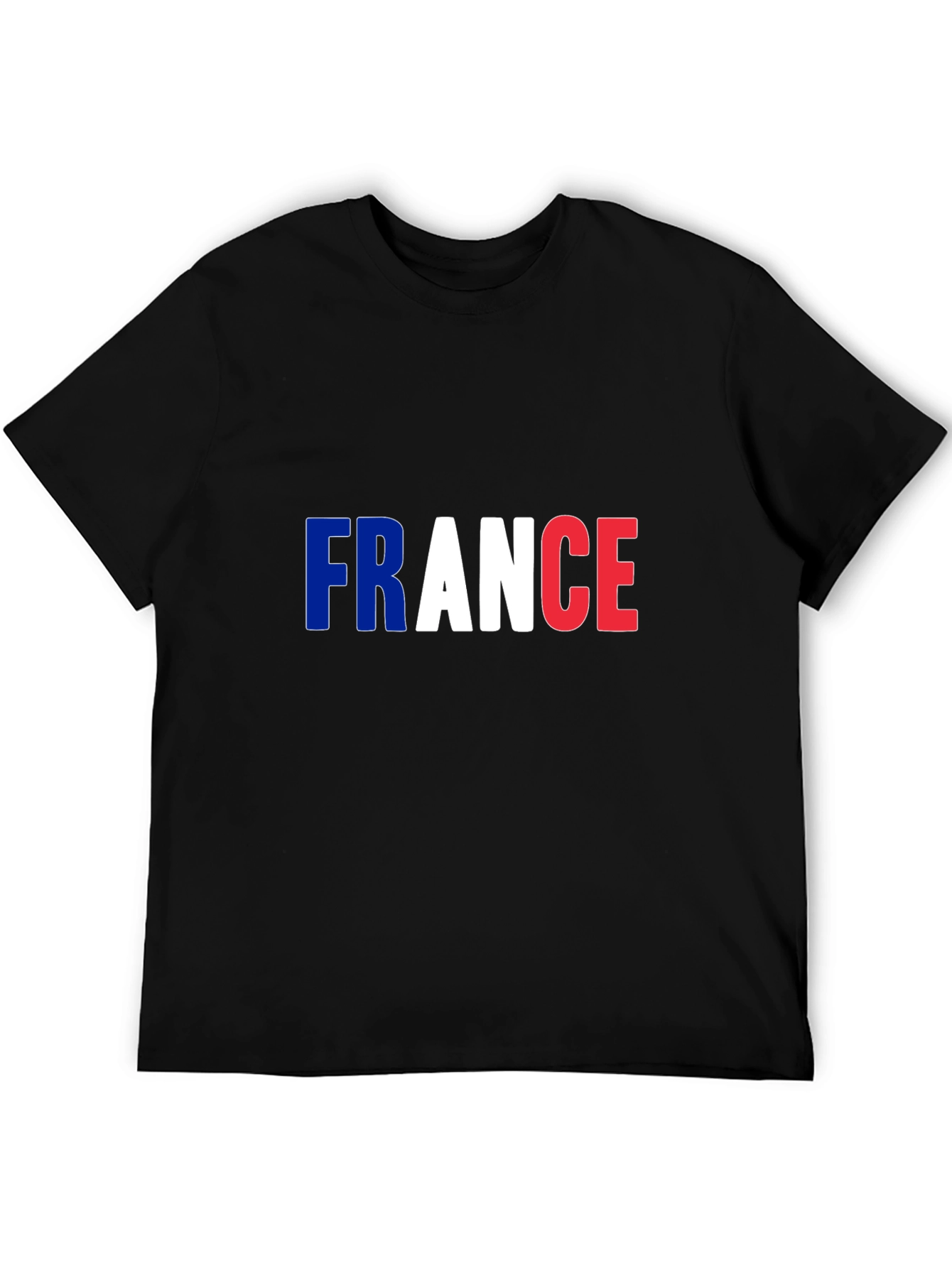 France Flag T-Shirt - Patriotic Design