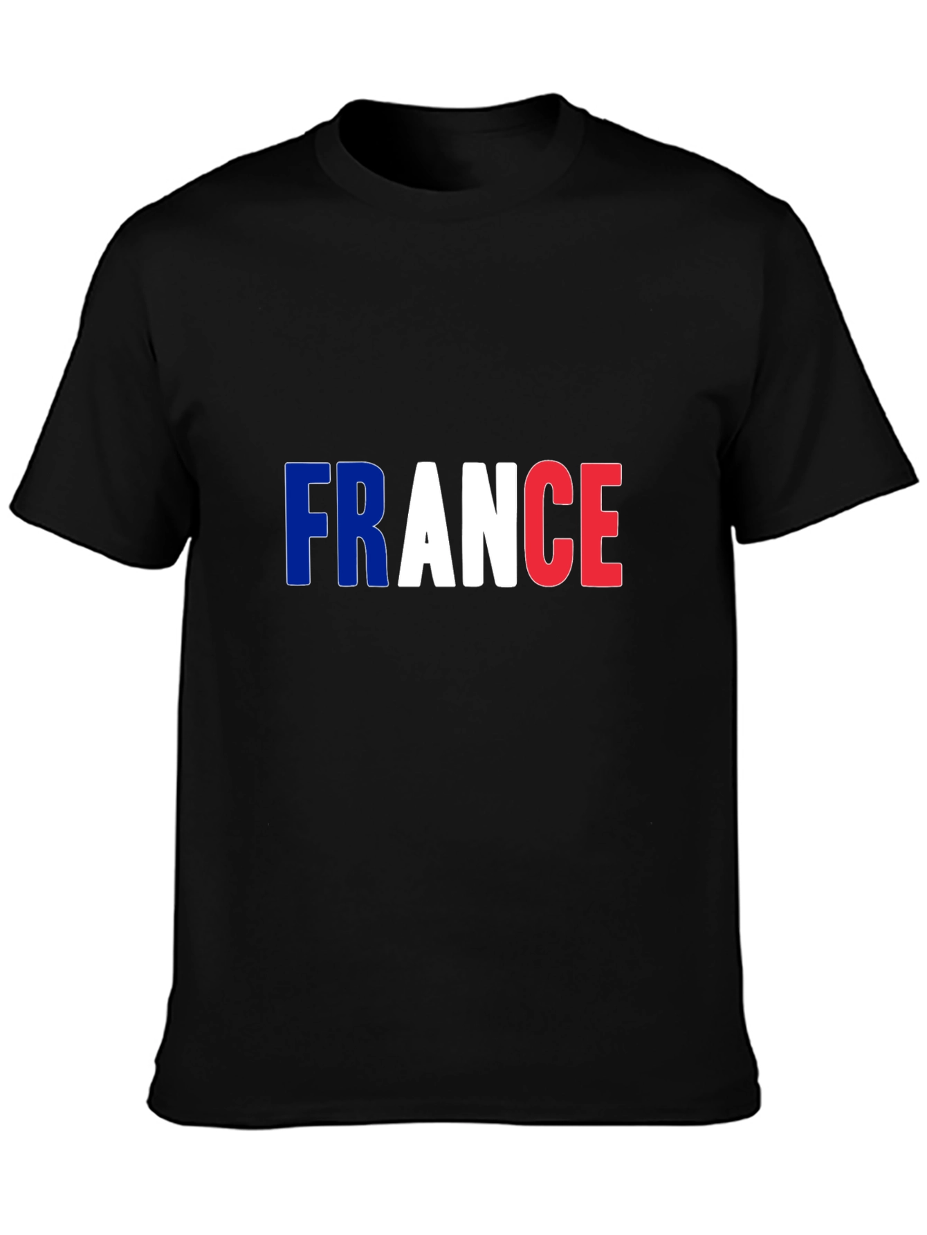 France Flag T-Shirt - Patriotic Design