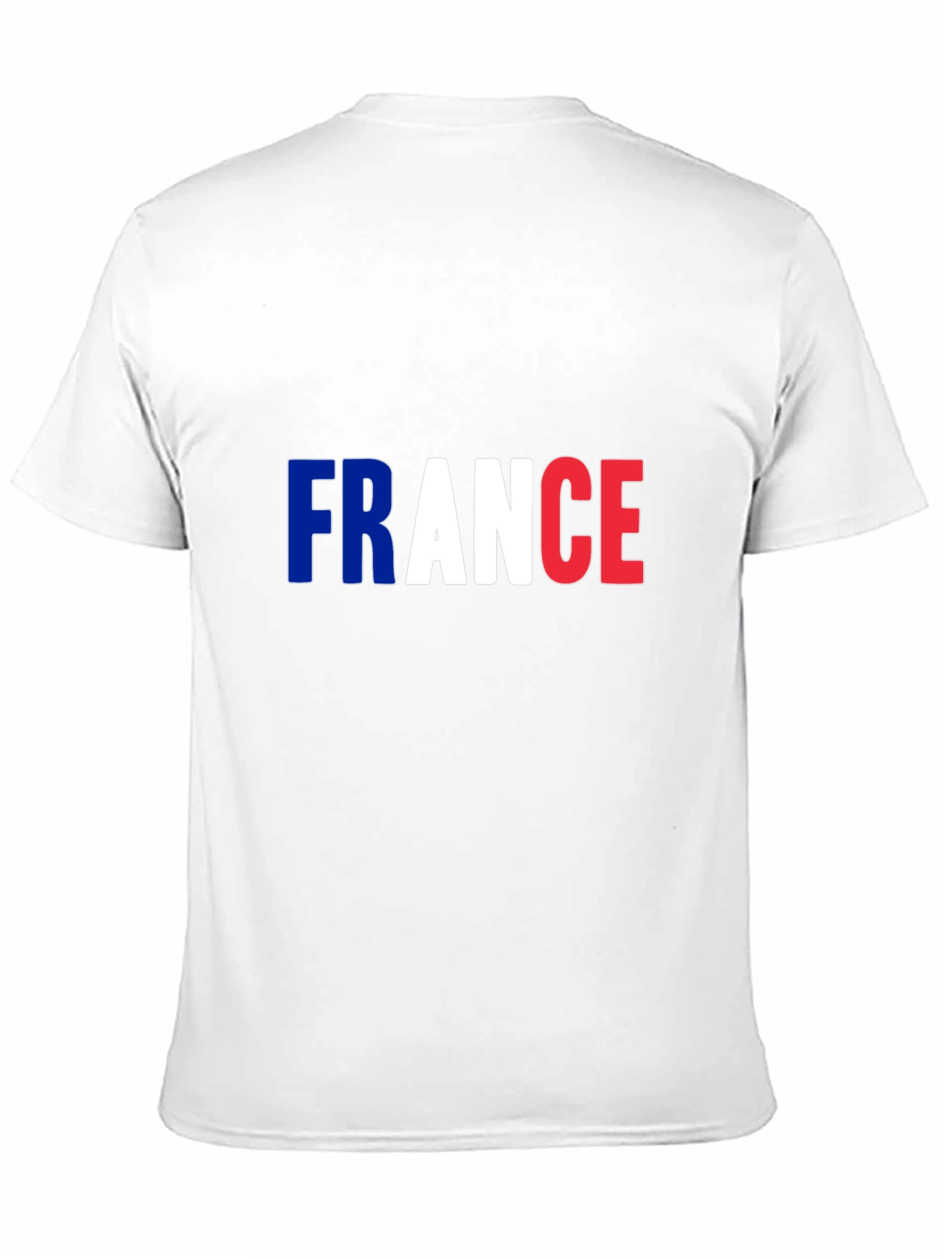 France Flag T-Shirt - Patriotic Design