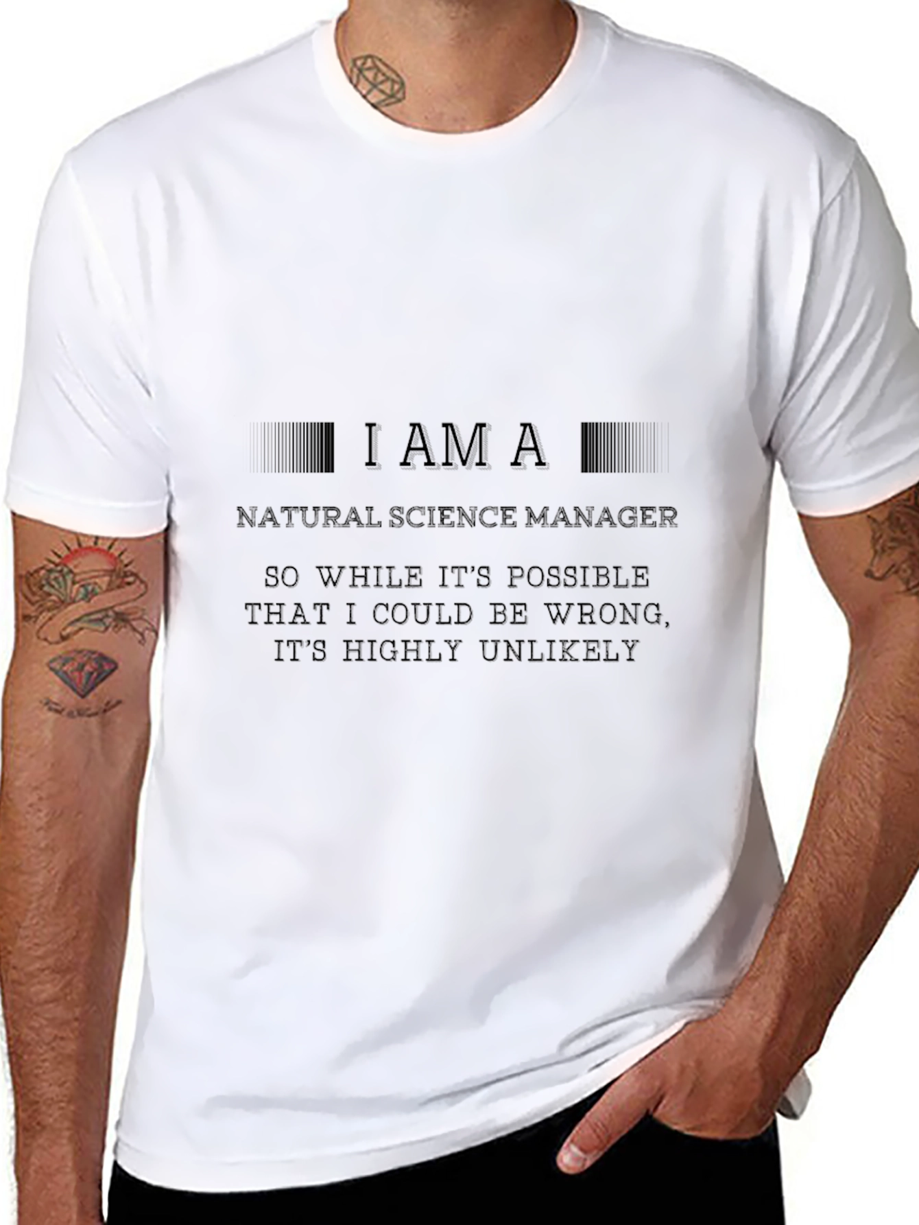 Natural Science Manager Novelty T-Shirt