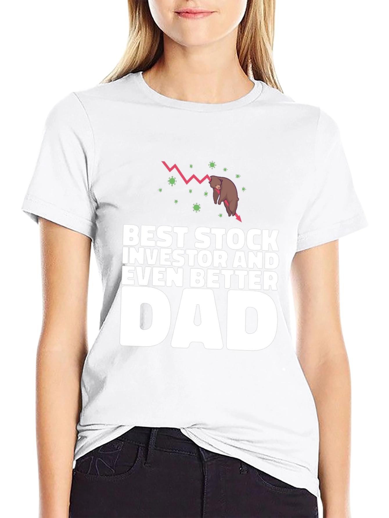 Best Stock Investor Dad T-Shirt