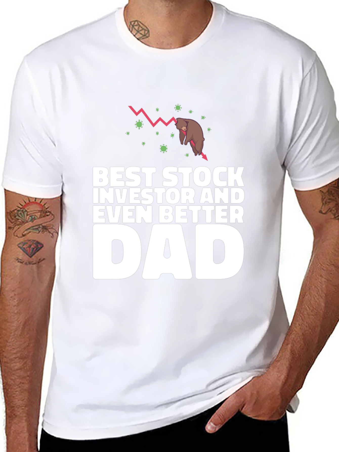 Best Stock Investor Dad T-Shirt
