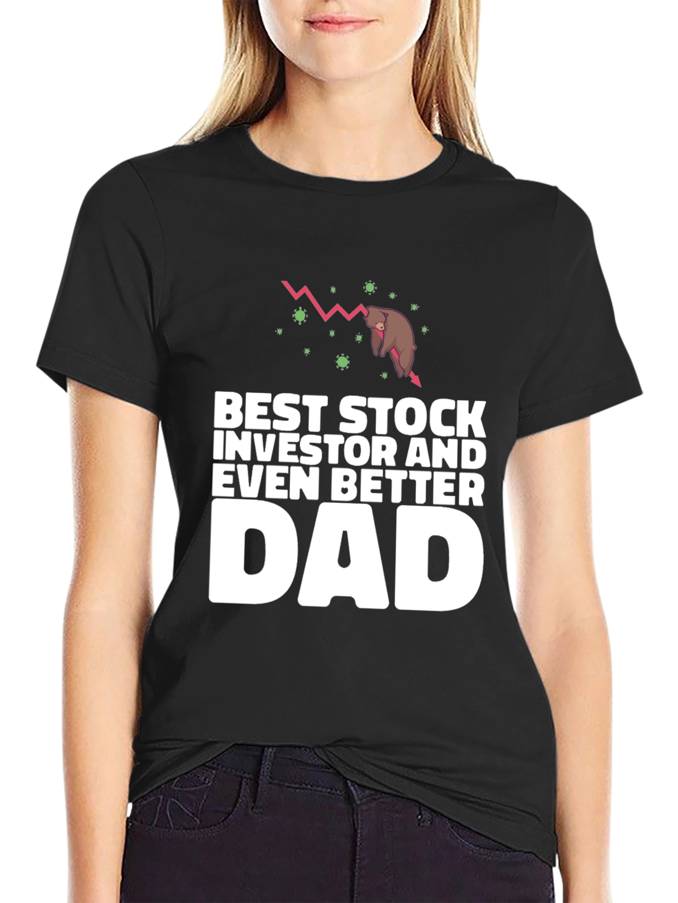 Best Stock Investor Dad T-Shirt