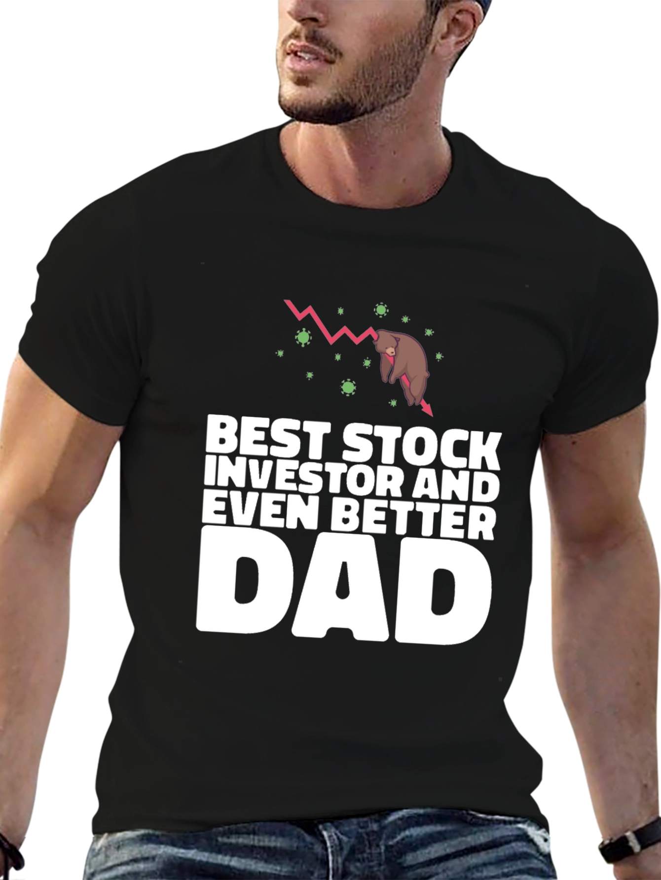 Best Stock Investor Dad T-Shirt