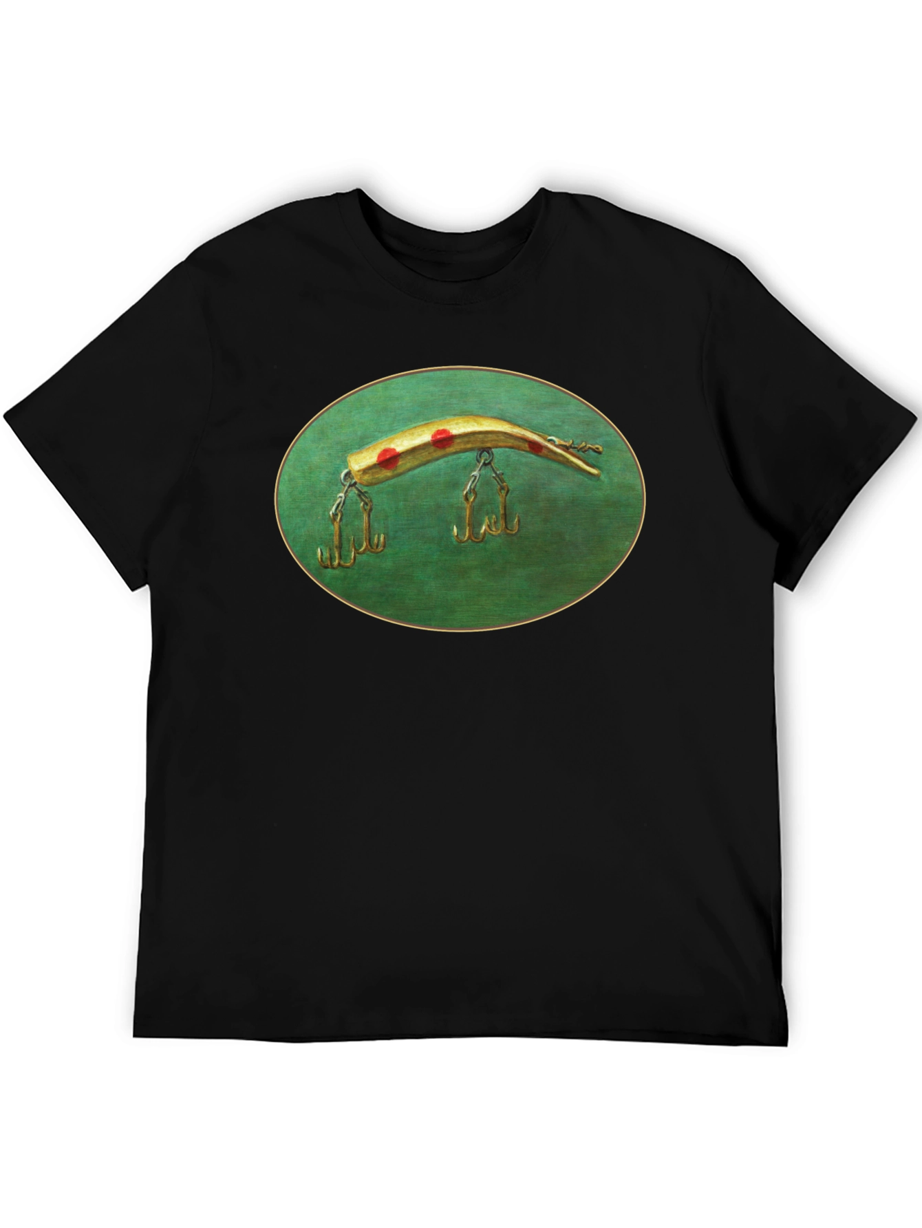 Fishing Lure Graphic Tee - Classic Angler Shirt