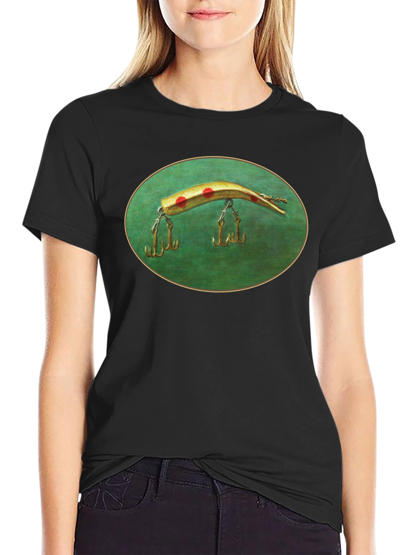 Fishing Lure Graphic Tee - Classic Angler Shirt