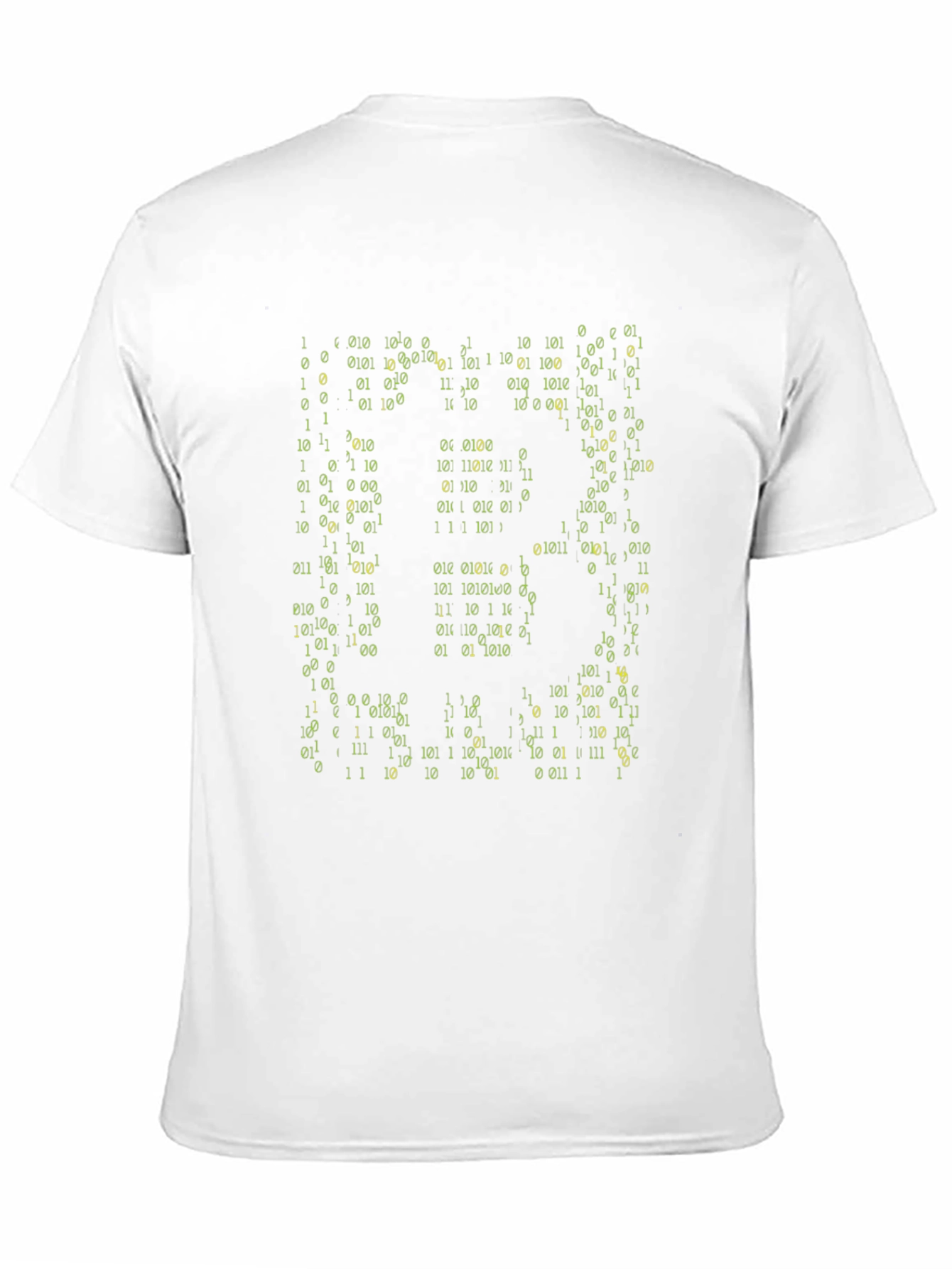 Binary Code Graphic T-Shirt