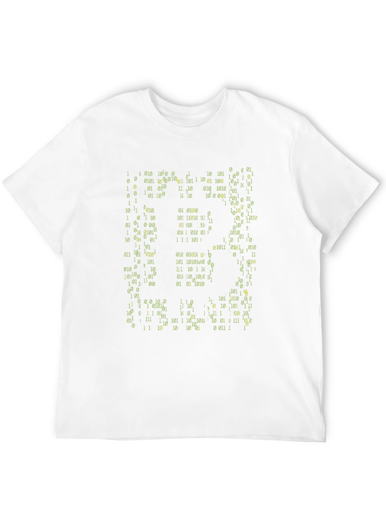 Binary Code Graphic T-Shirt
