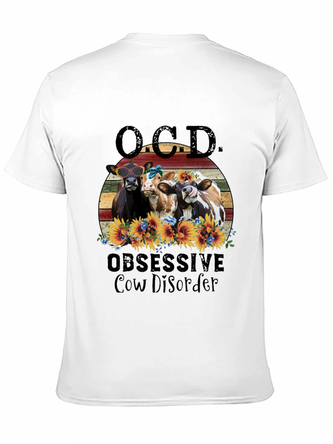OCD Obsessive Cow Disorder T-Shirt
