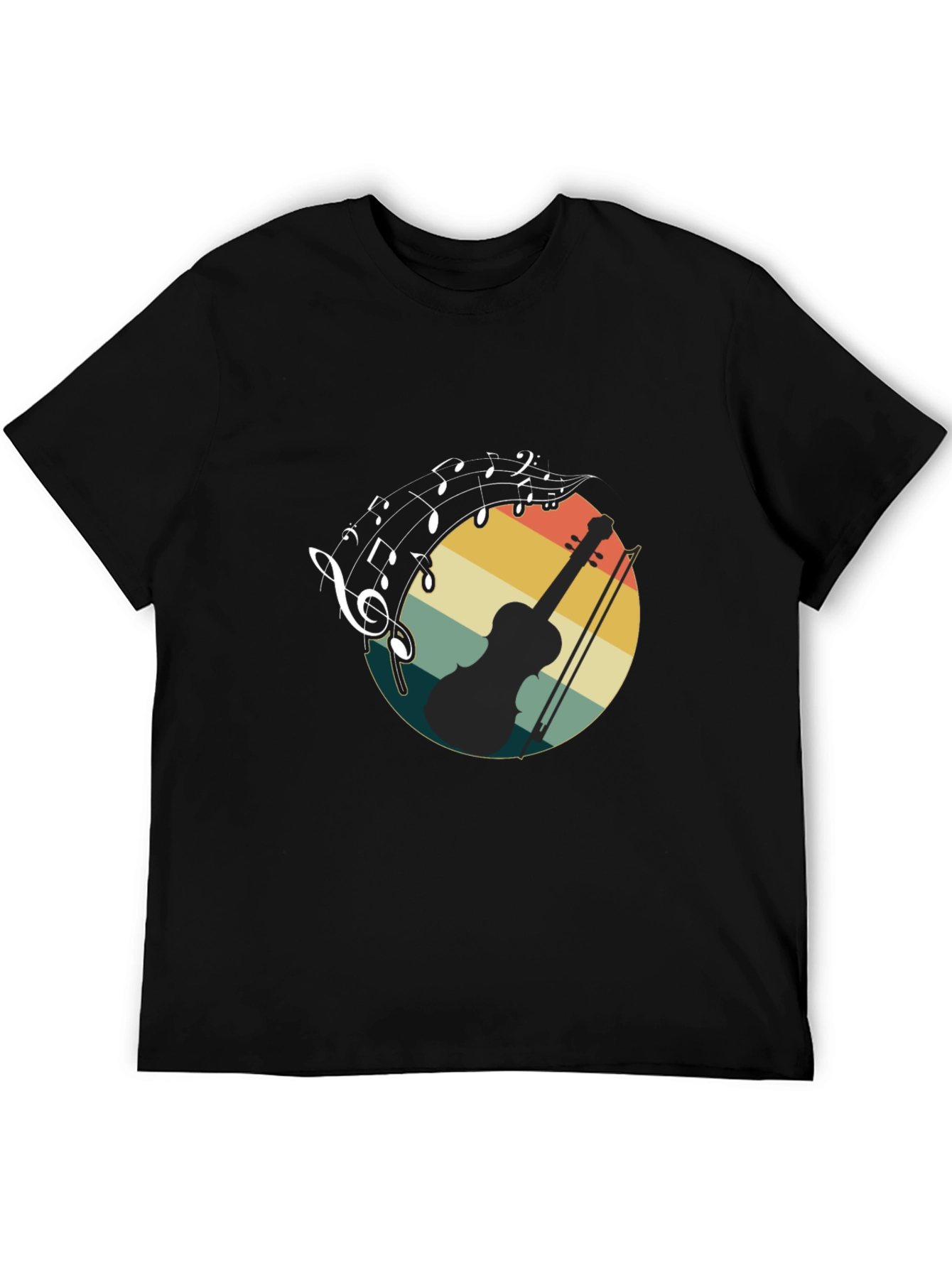 Musical Violin Graphic Tee