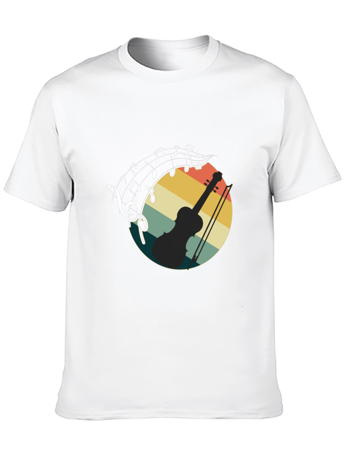 Musical Violin Graphic Tee