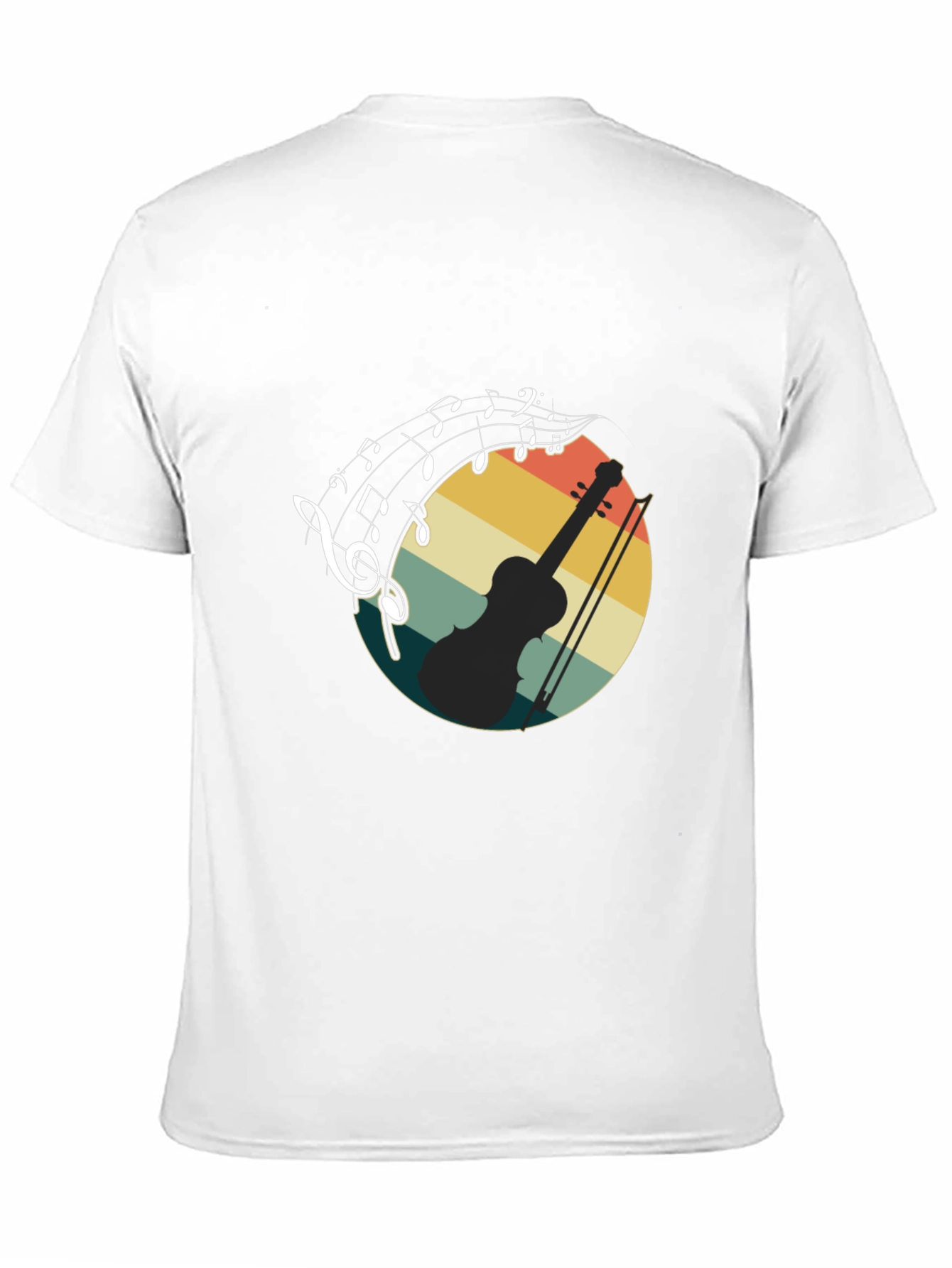 Musical Violin Graphic Tee
