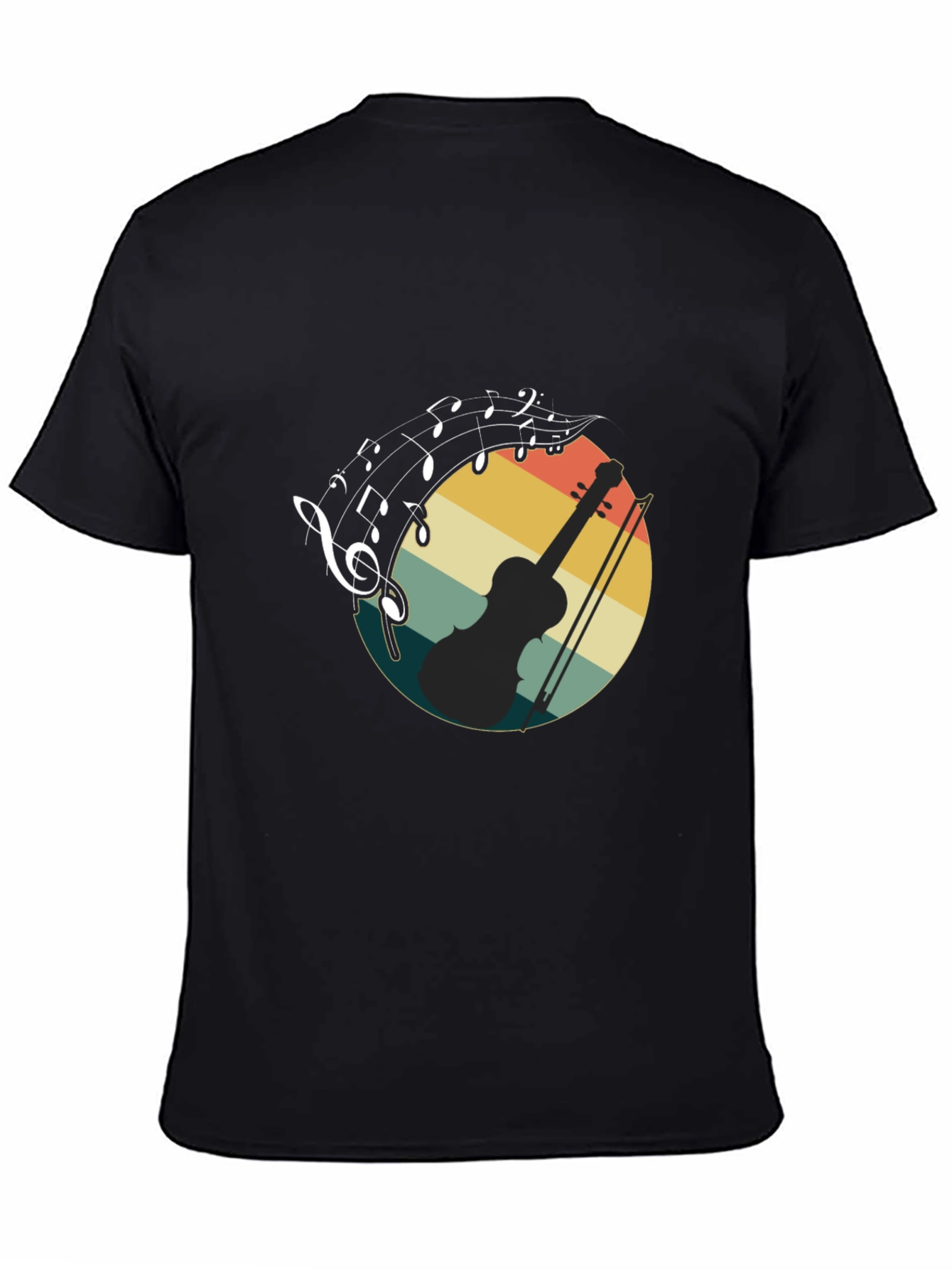 Musical Violin Graphic Tee