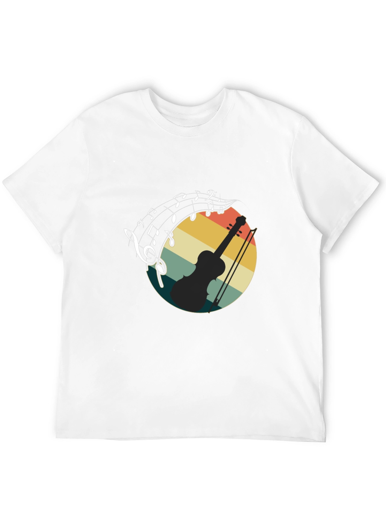 Musical Violin Graphic Tee