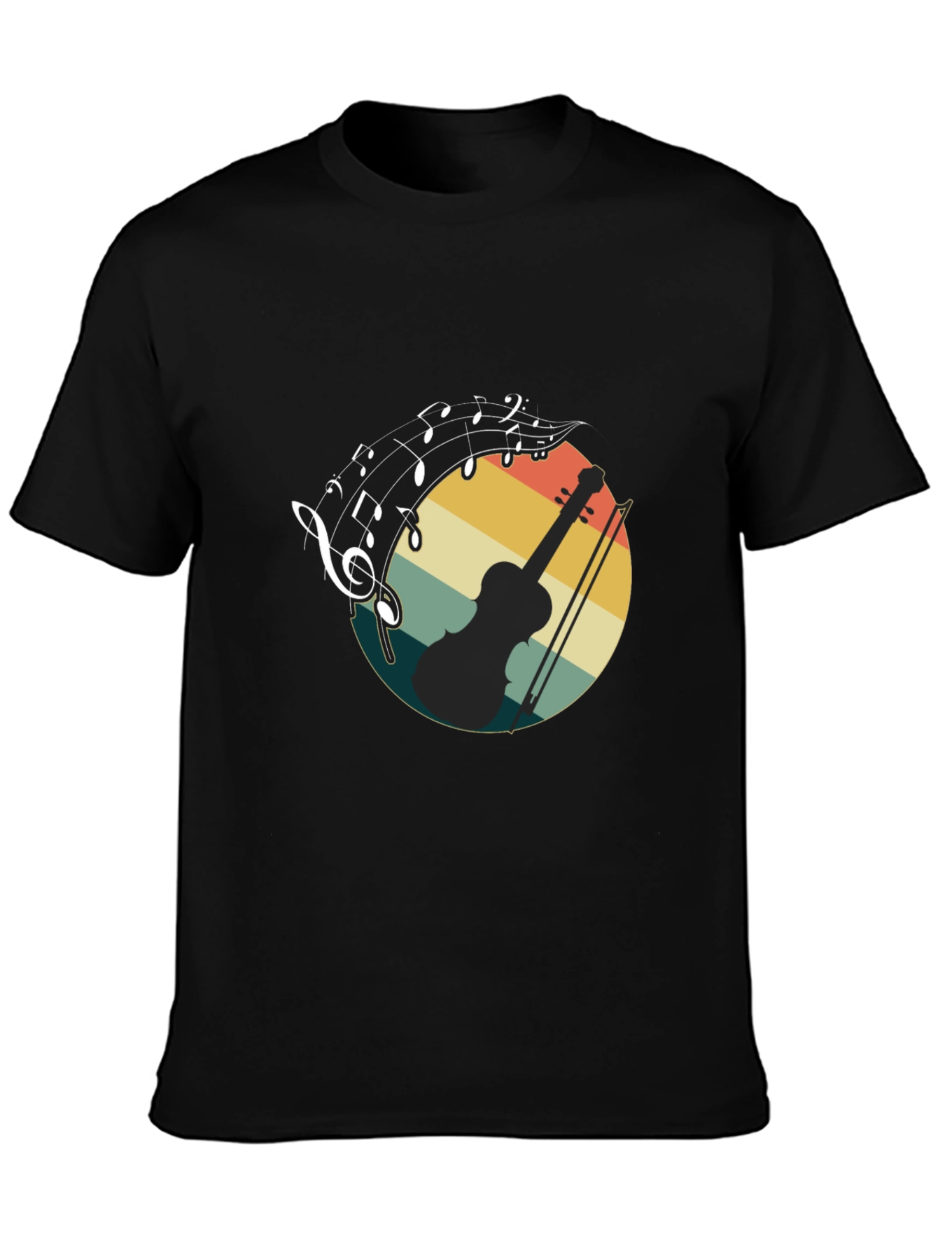 Musical Violin Graphic Tee