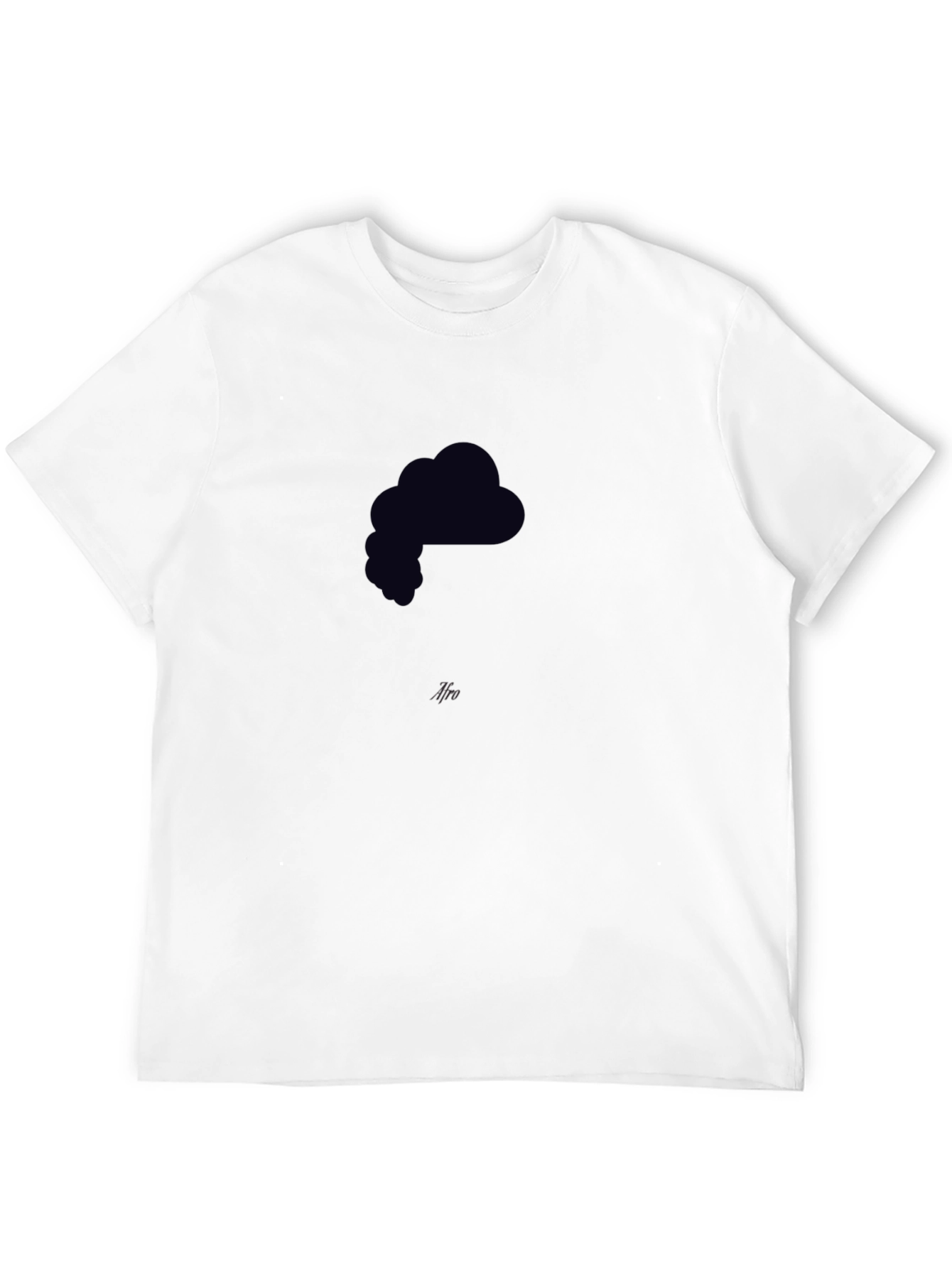 Black Graphic Tee - Minimalist Design