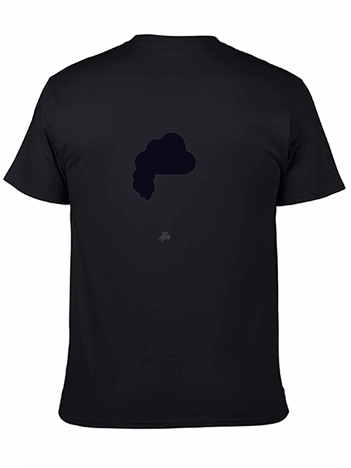 Black Graphic Tee - Minimalist Design