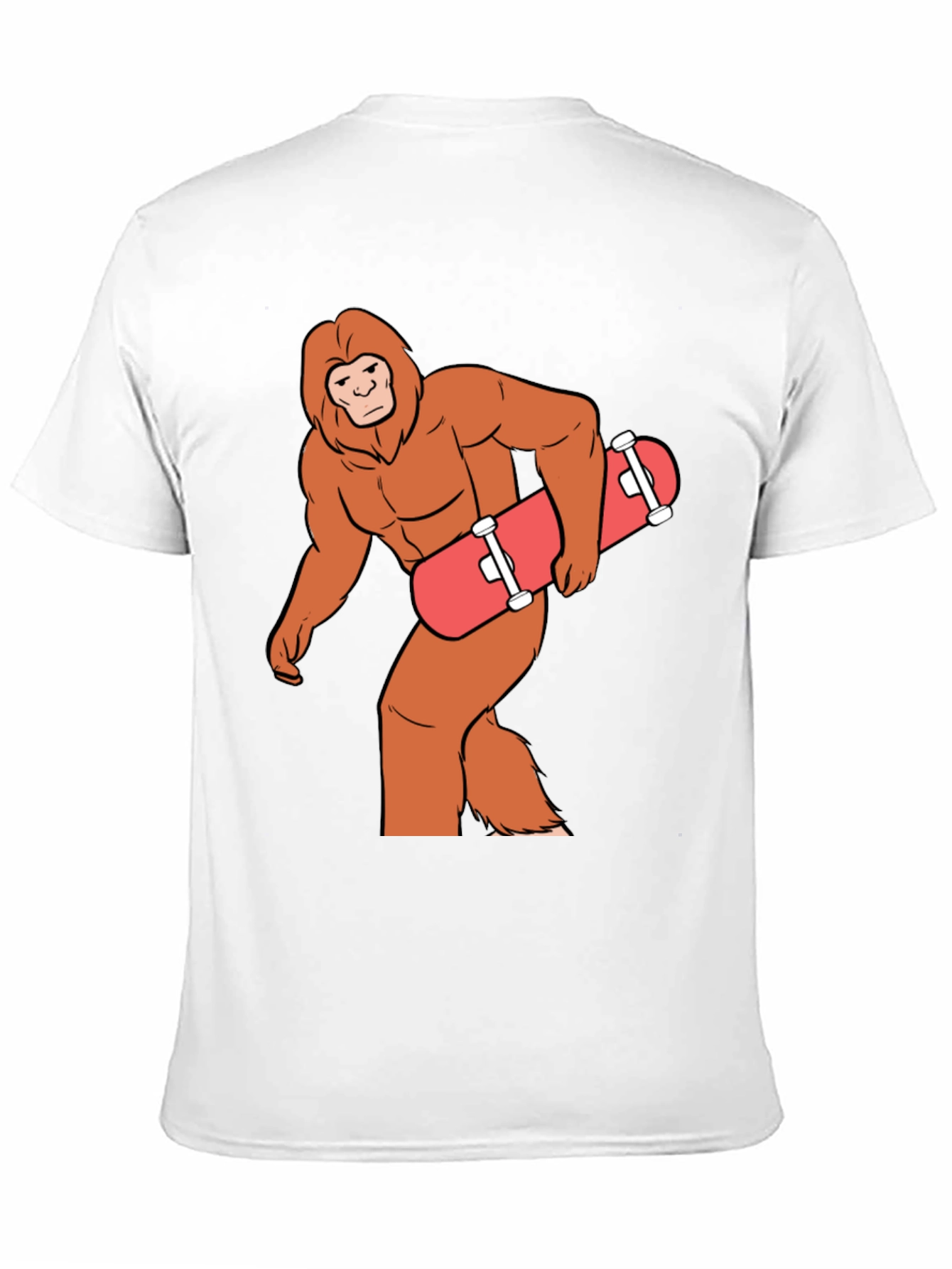Sasquatch Skateboarding Graphic T-Shirt