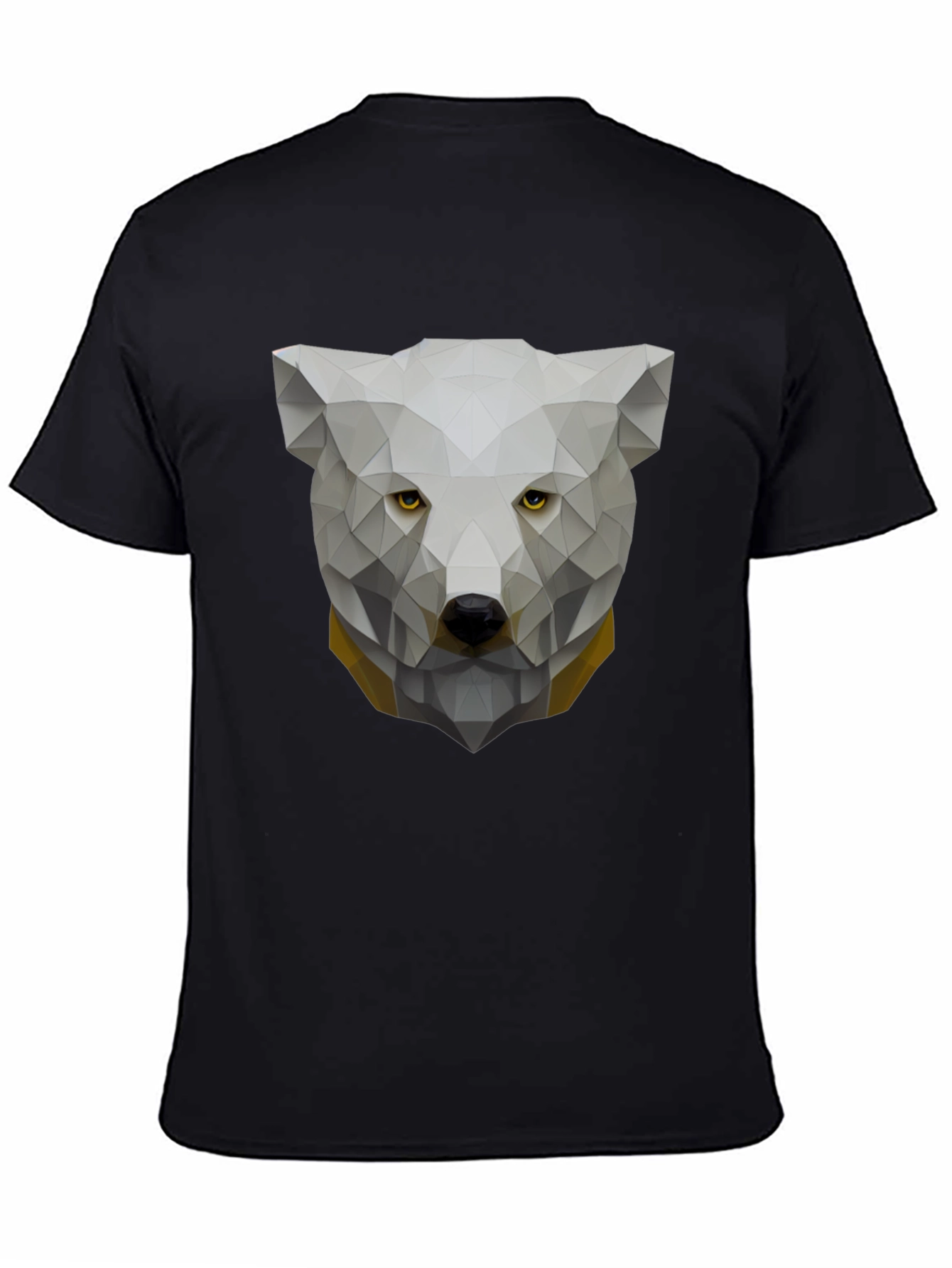 Geometric Polar Bear Graphic Tee