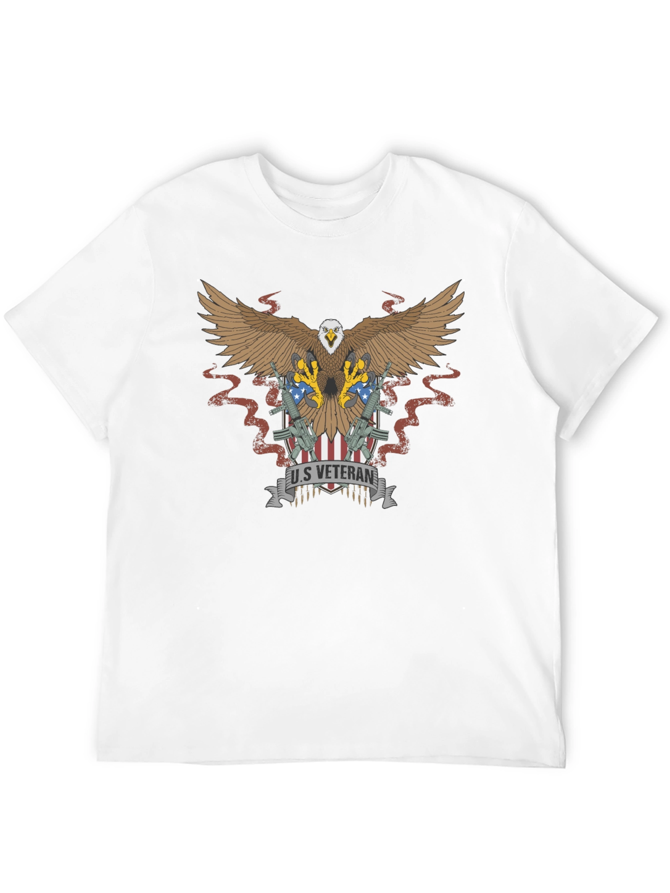 US Veteran Eagle Graphic T-Shirt