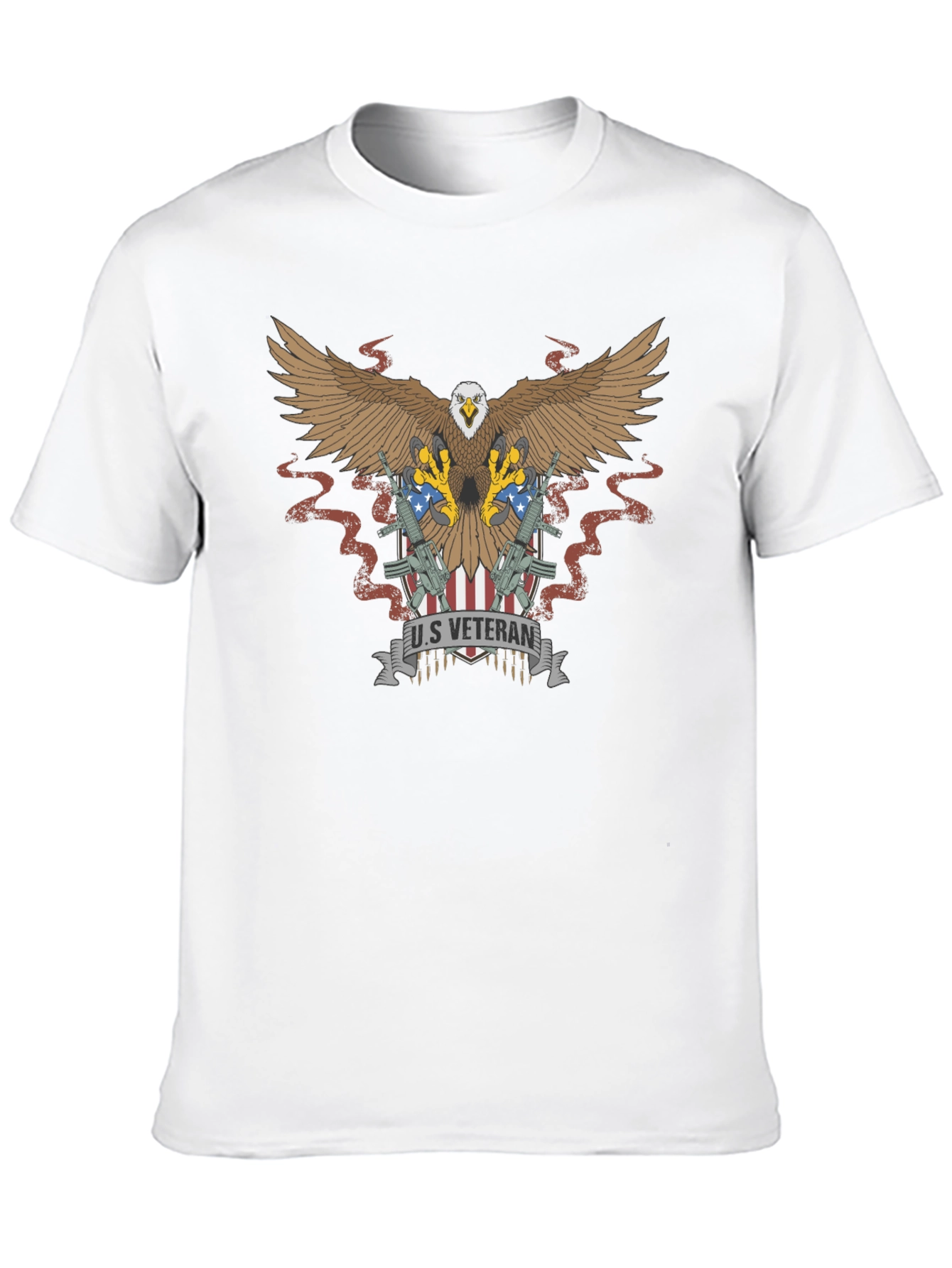 US Veteran Eagle Graphic T-Shirt