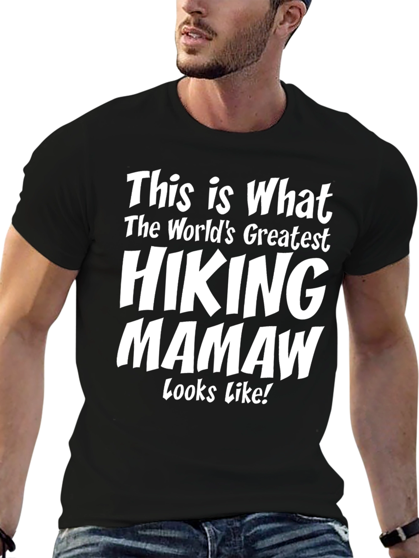 Hiking Mamaw T-Shirt - Worlds Greatest Hiker