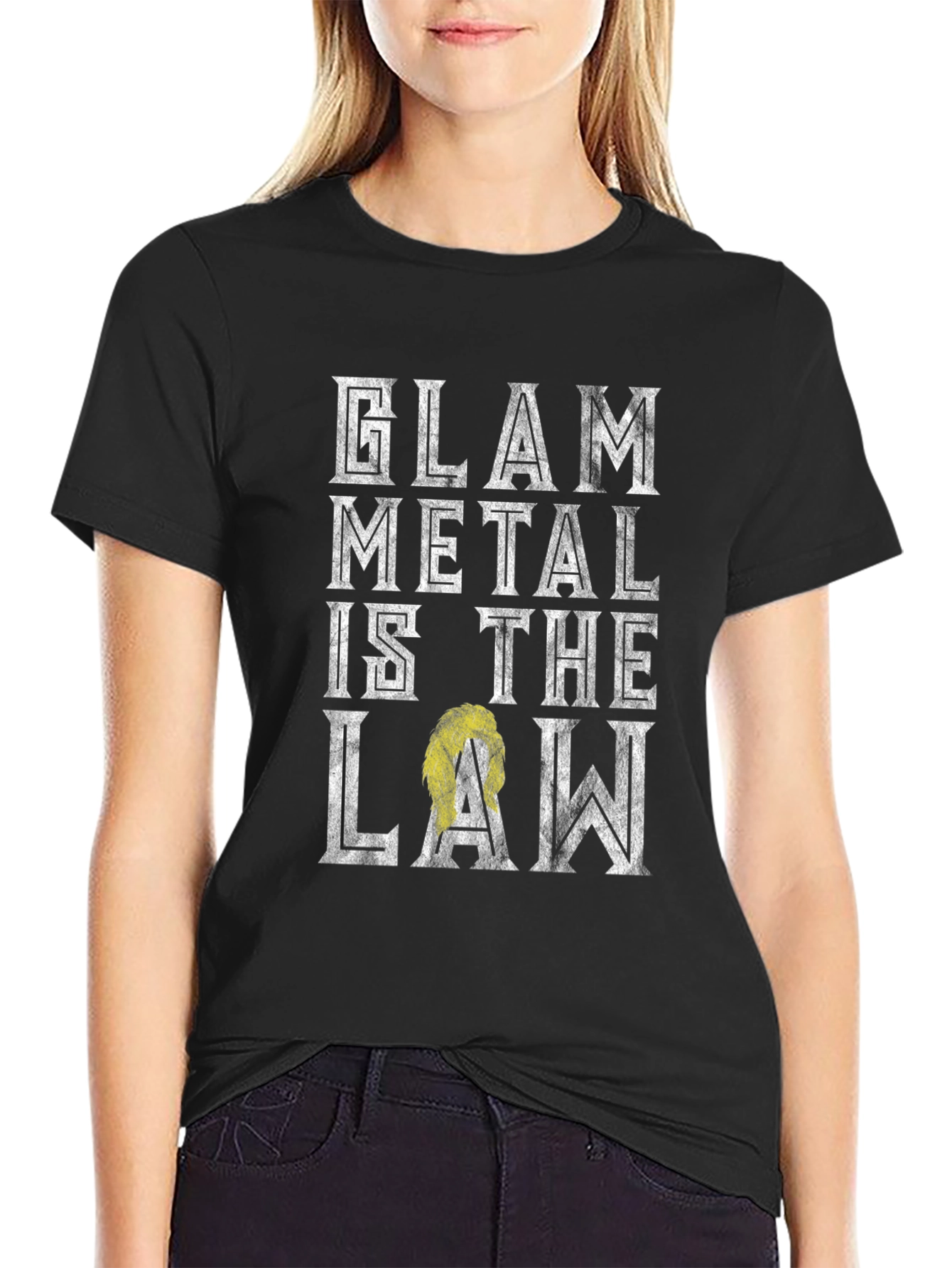 Glam Metal is the Law T-Shirt
