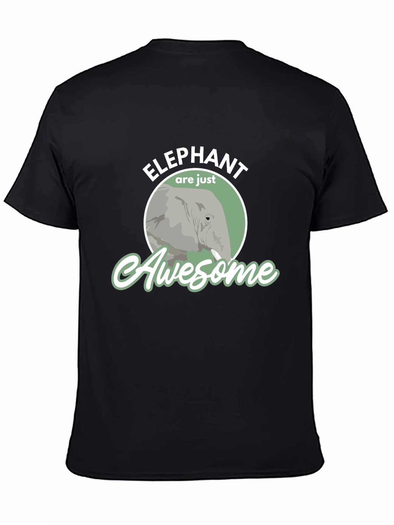 Elephant Are Just Awesome Graphic T-Shirt