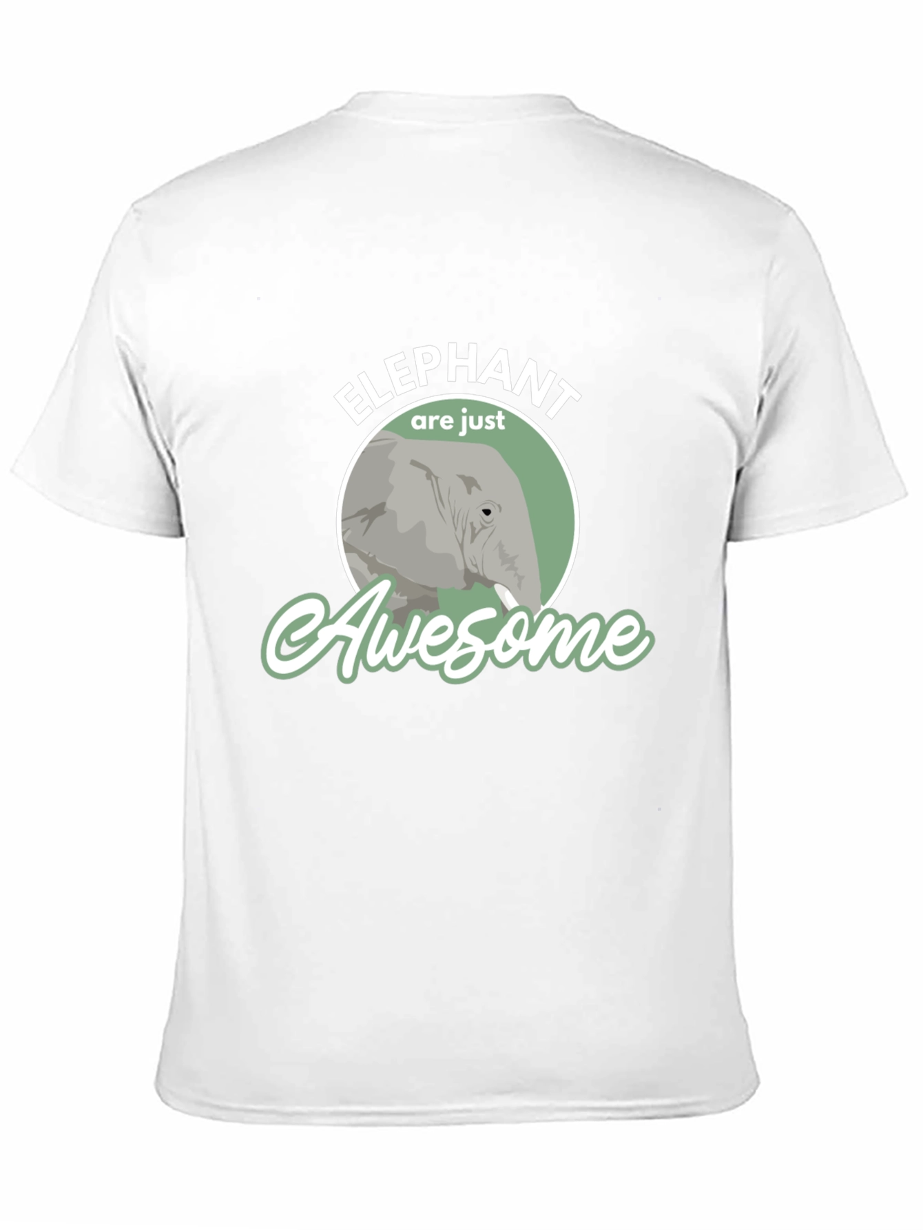 Elephant Are Just Awesome Graphic T-Shirt