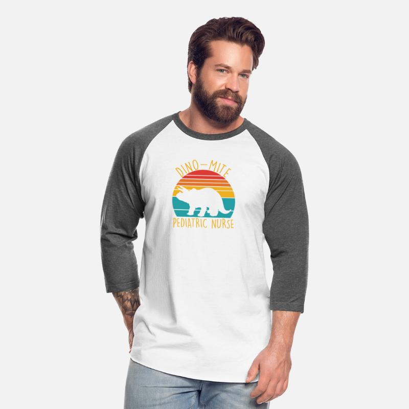 Dino-mite Pediatric Nurse Retro Apparel