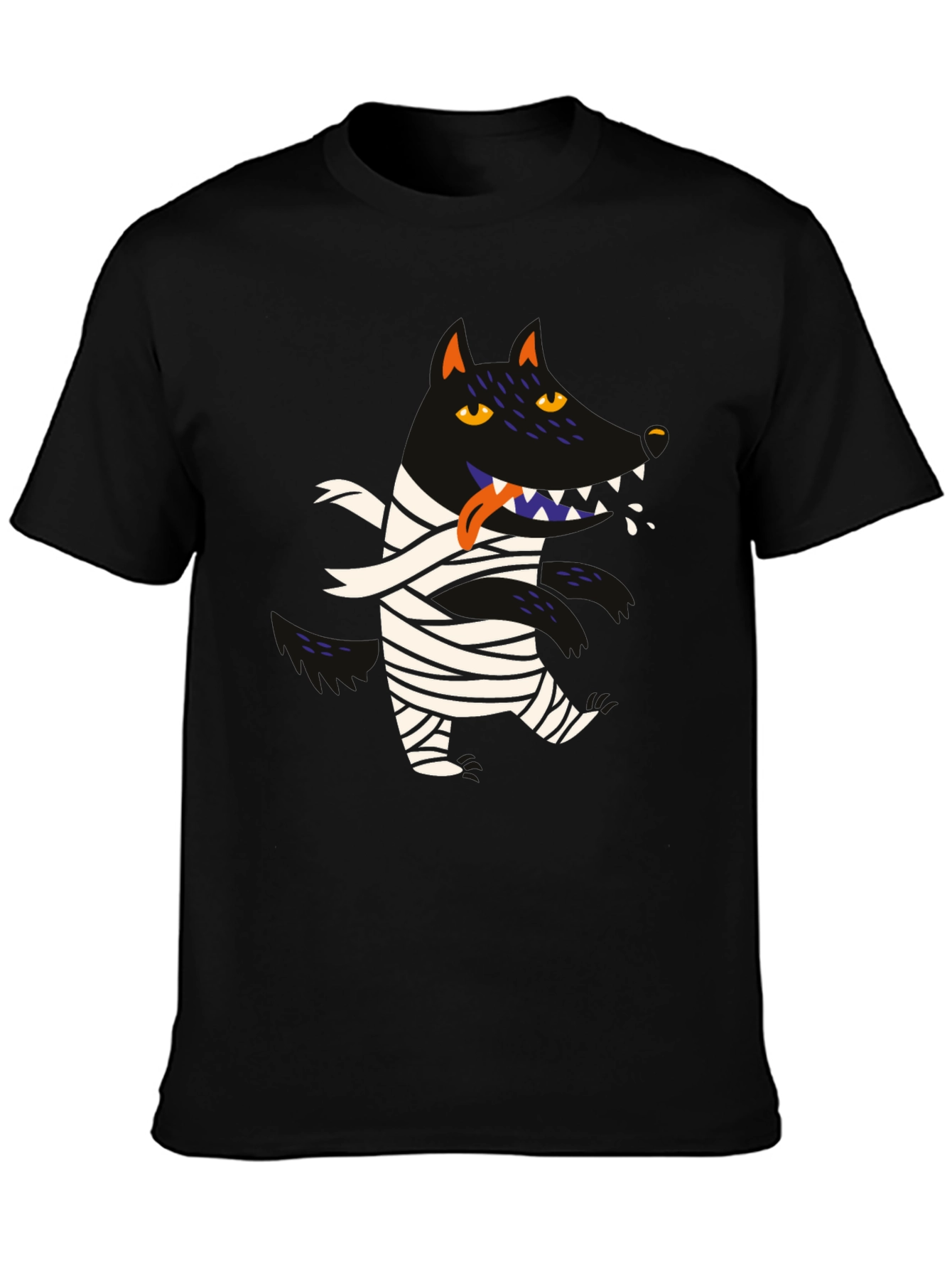 Monster Mummy Graphic Tee - Halloween Apparel