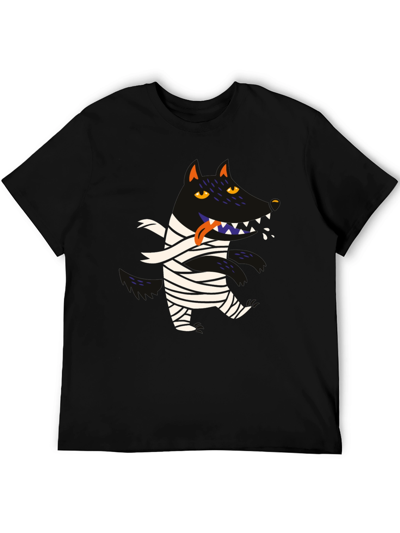 Monster Mummy Graphic Tee - Halloween Apparel