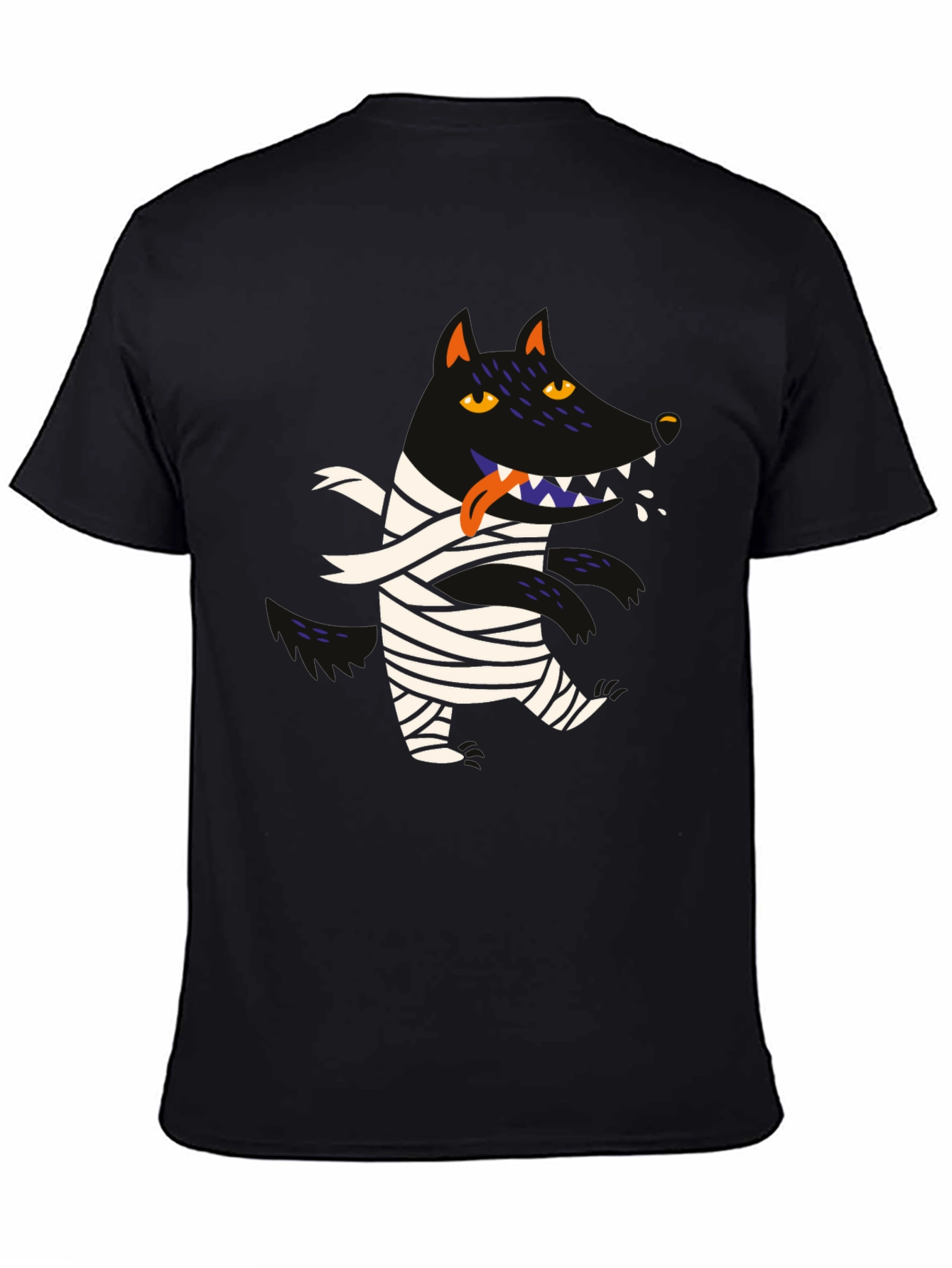 Monster Mummy Graphic Tee - Halloween Apparel