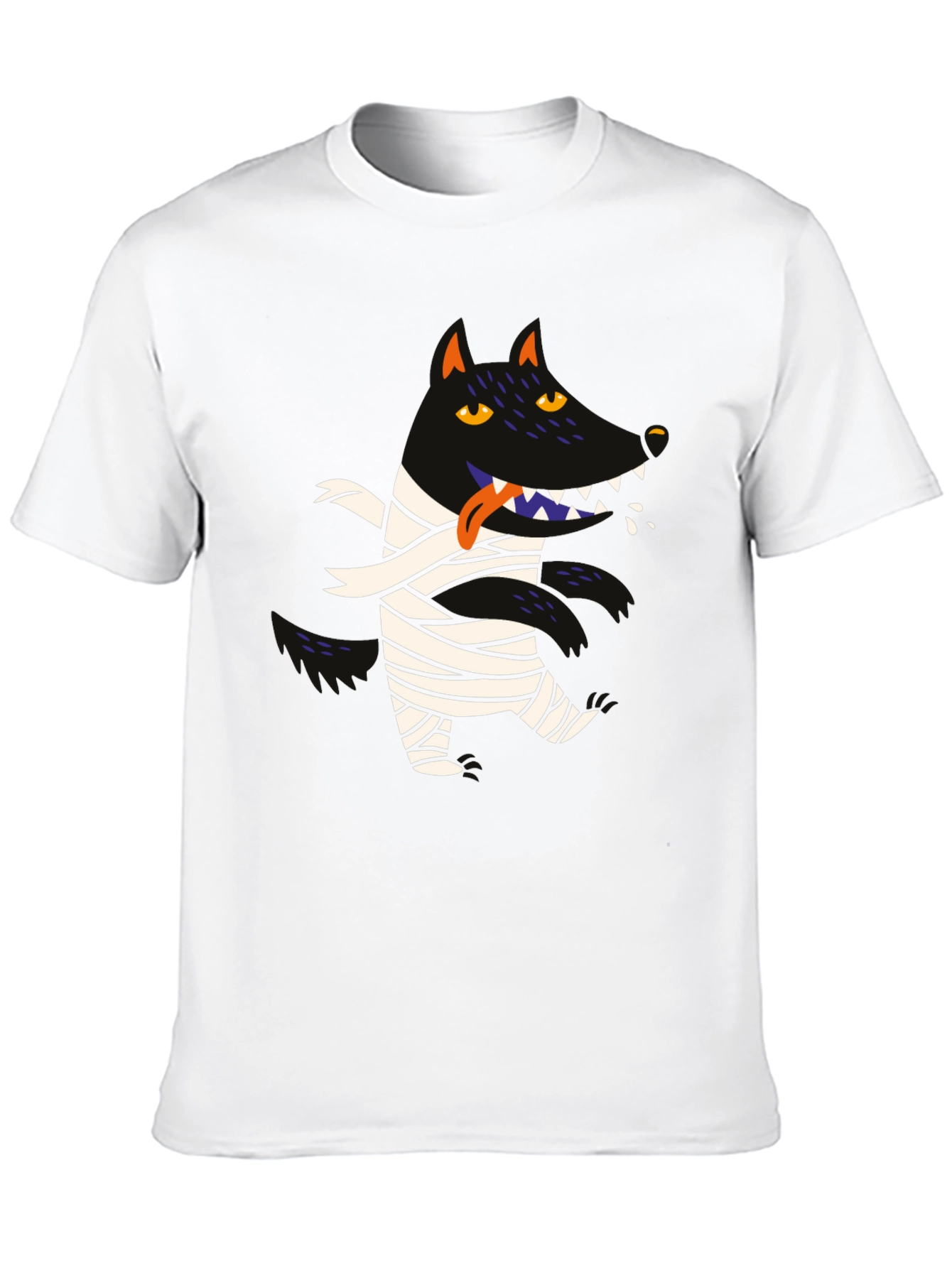 Monster Mummy Graphic Tee - Halloween Apparel