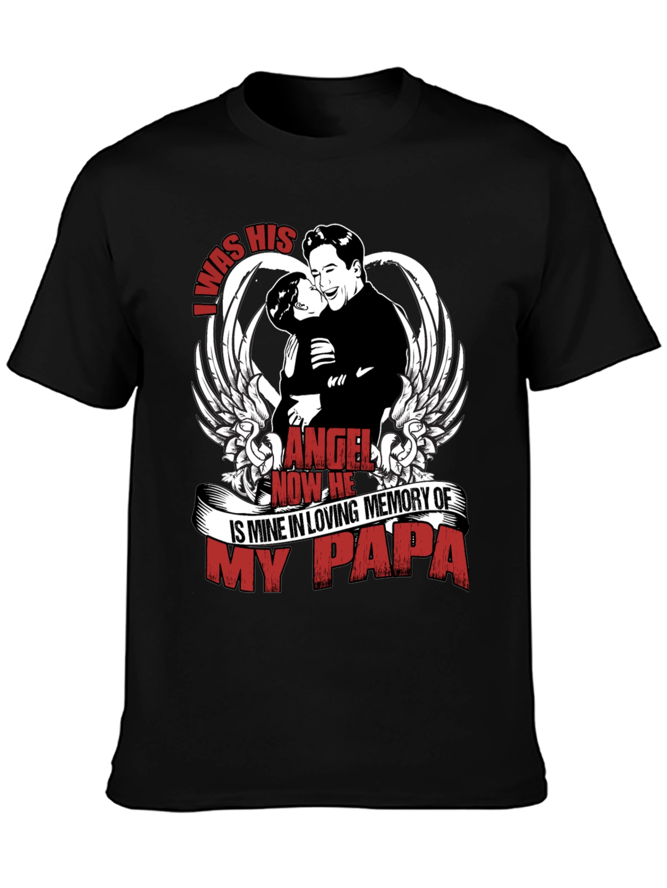 Memorial Papa Angel T-Shirt