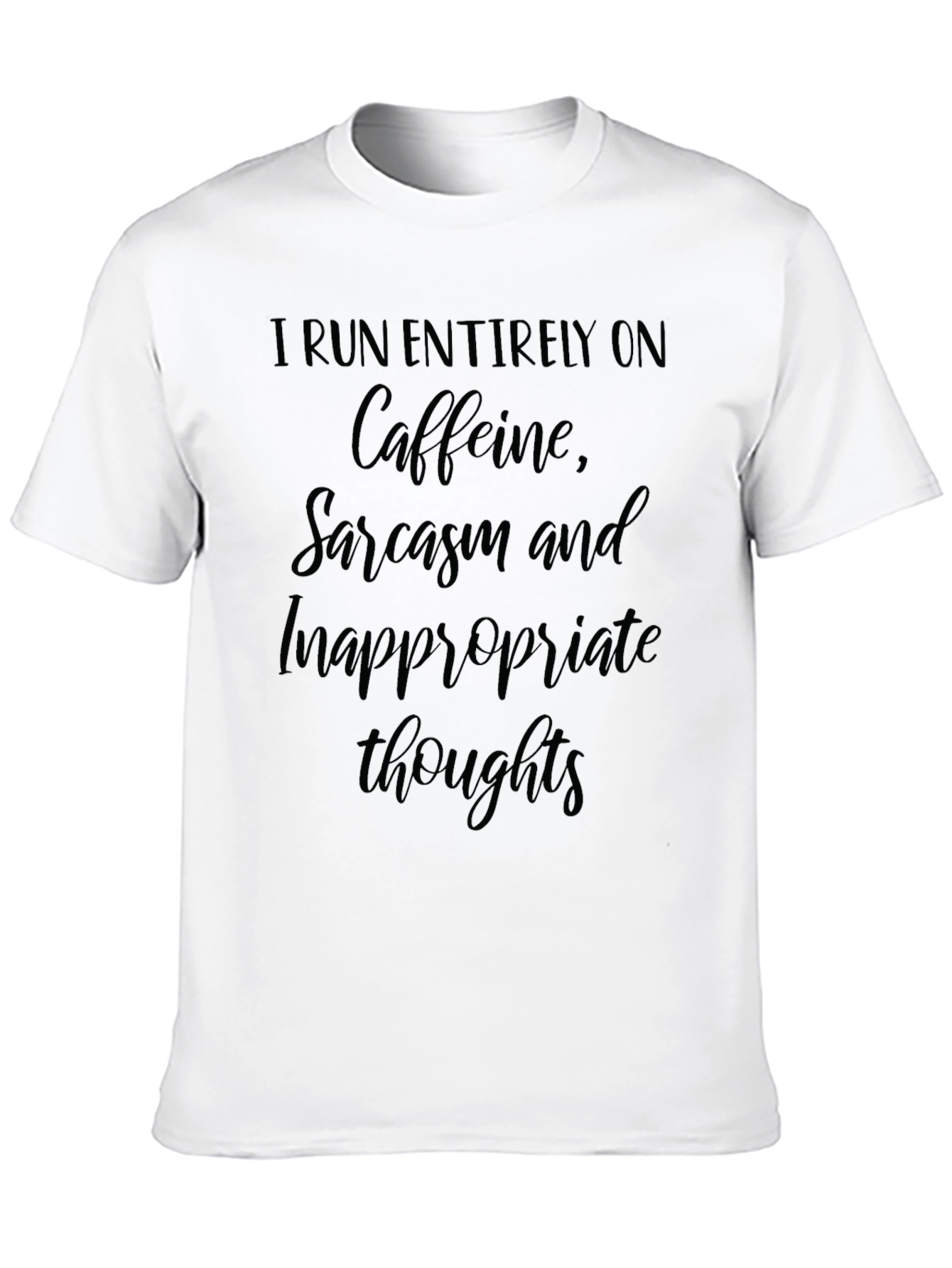 Sarcastic Caffeine Thought T-Shirt