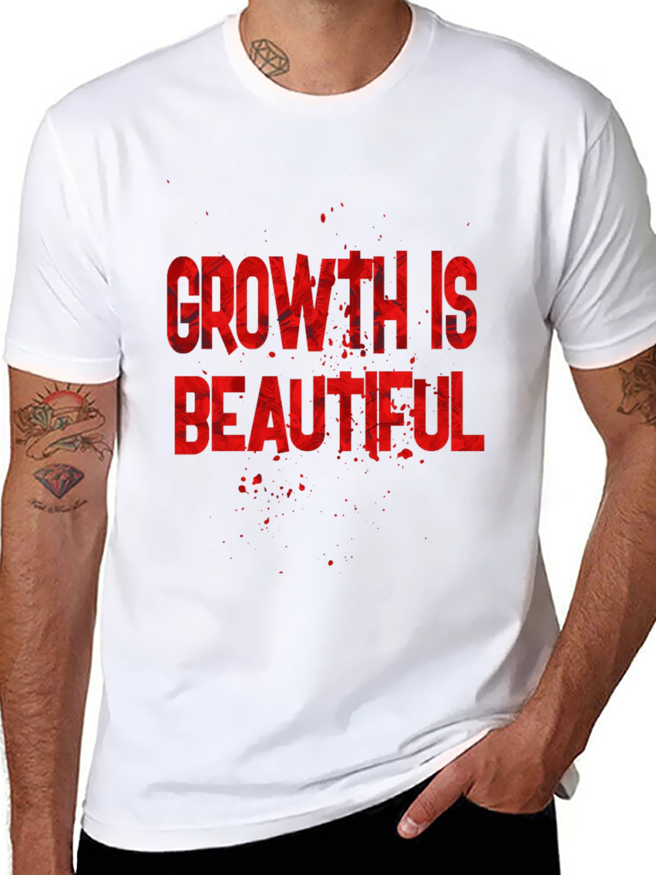 Growth Is Beautiful Graphic Tee