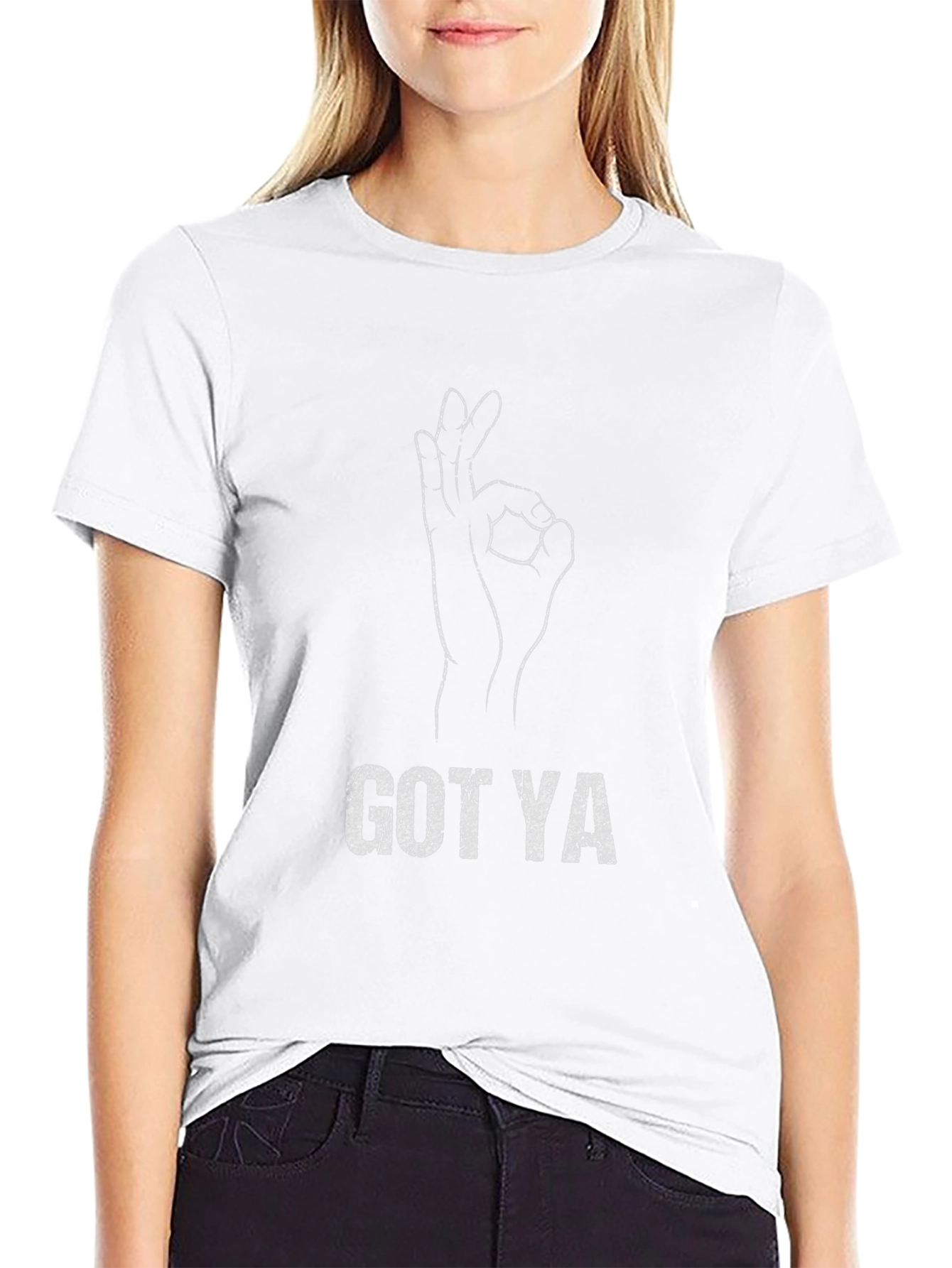 Got Ya OK Hand Gesture Graphic T-Shirt