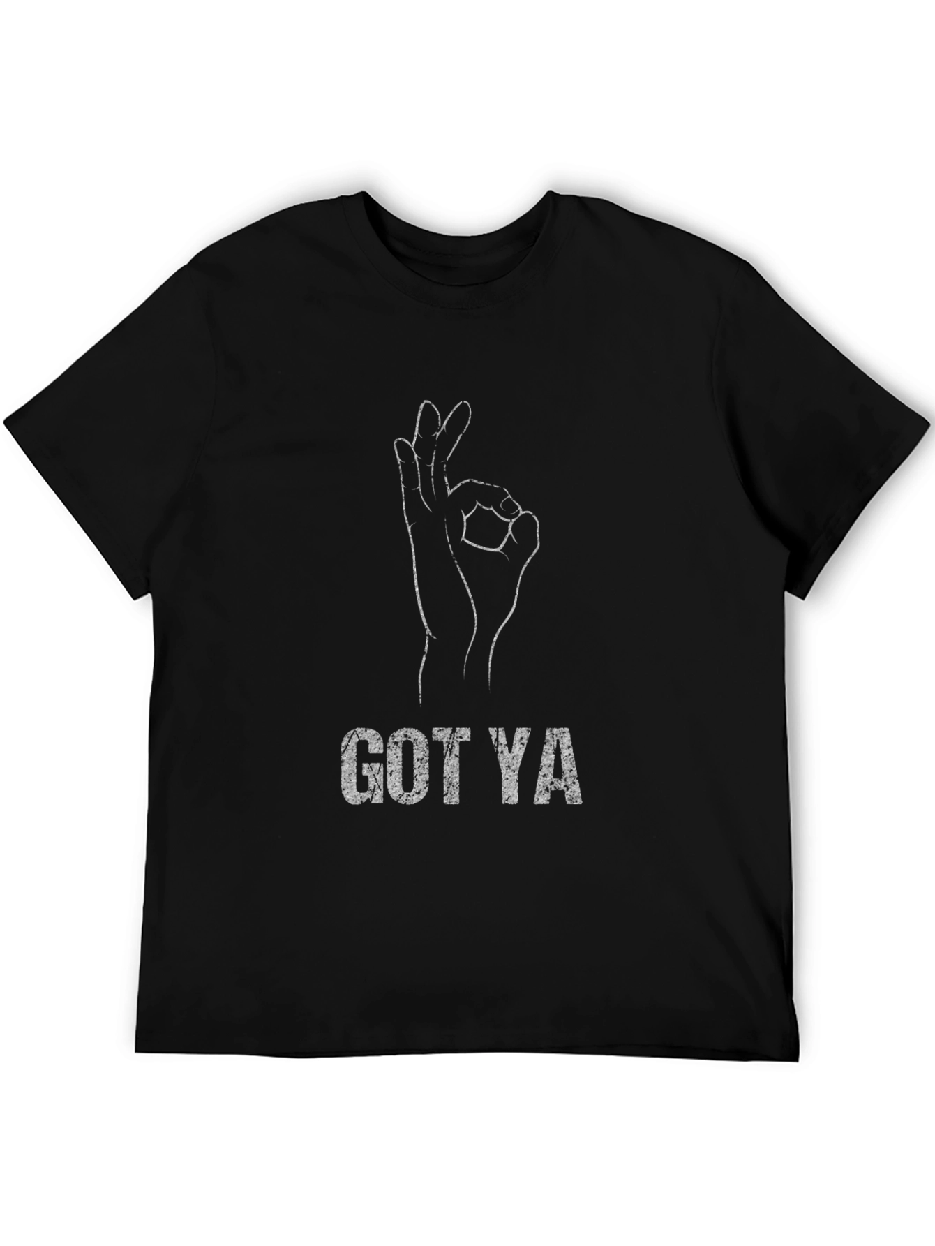 Got Ya OK Hand Gesture Graphic T-Shirt