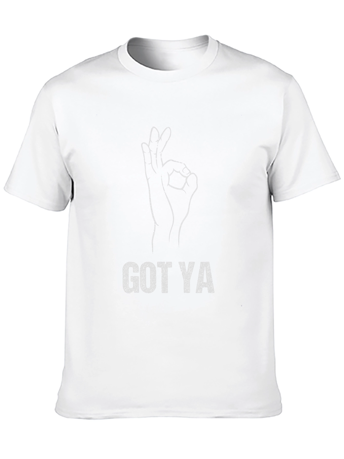 Got Ya OK Hand Gesture Graphic T-Shirt