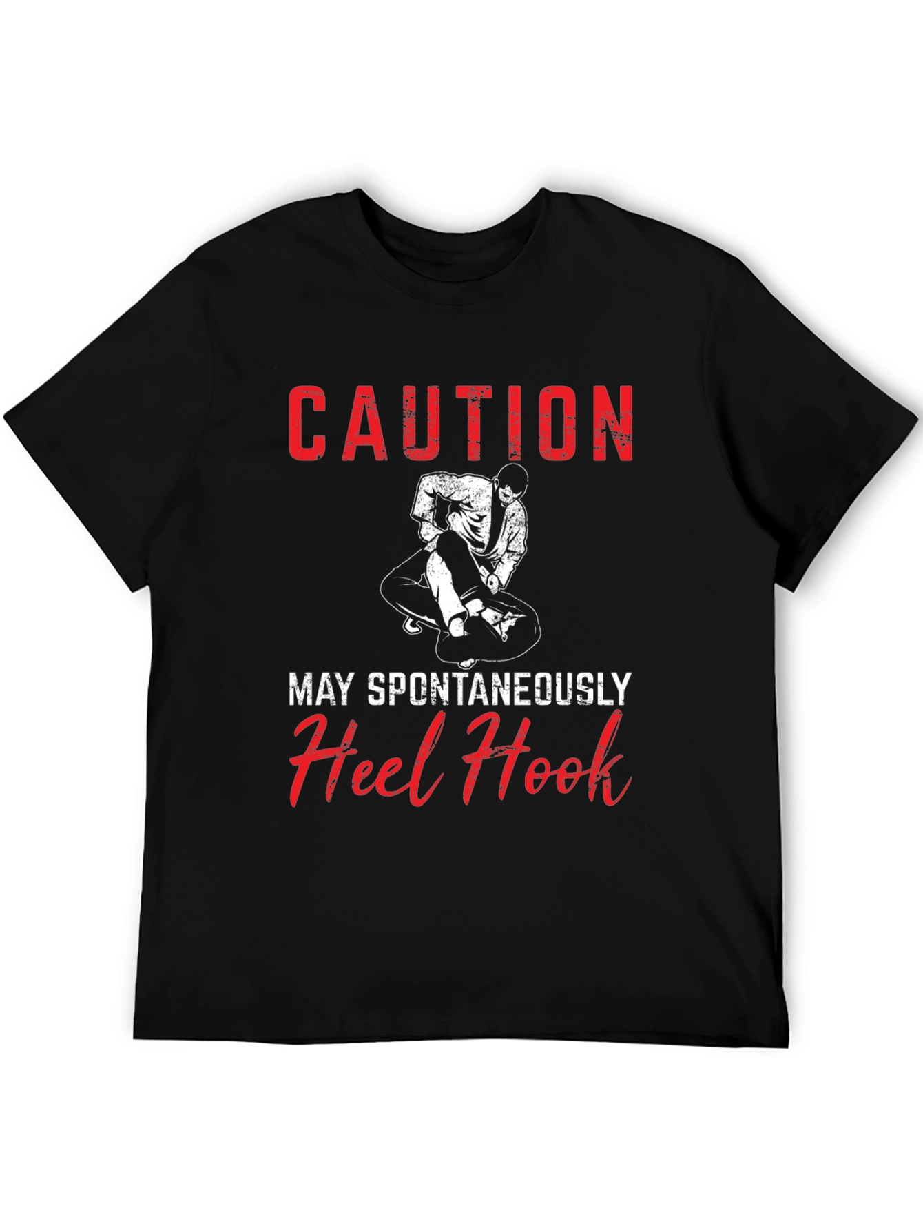 Caution Heel Hook Graphic T-Shirt