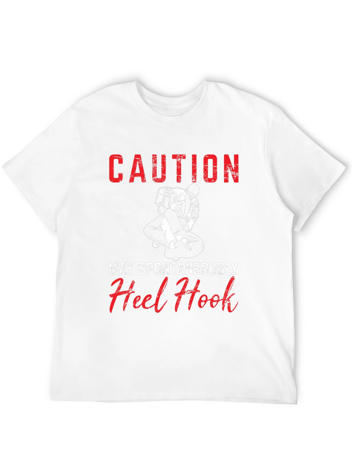 Caution Heel Hook Graphic T-Shirt