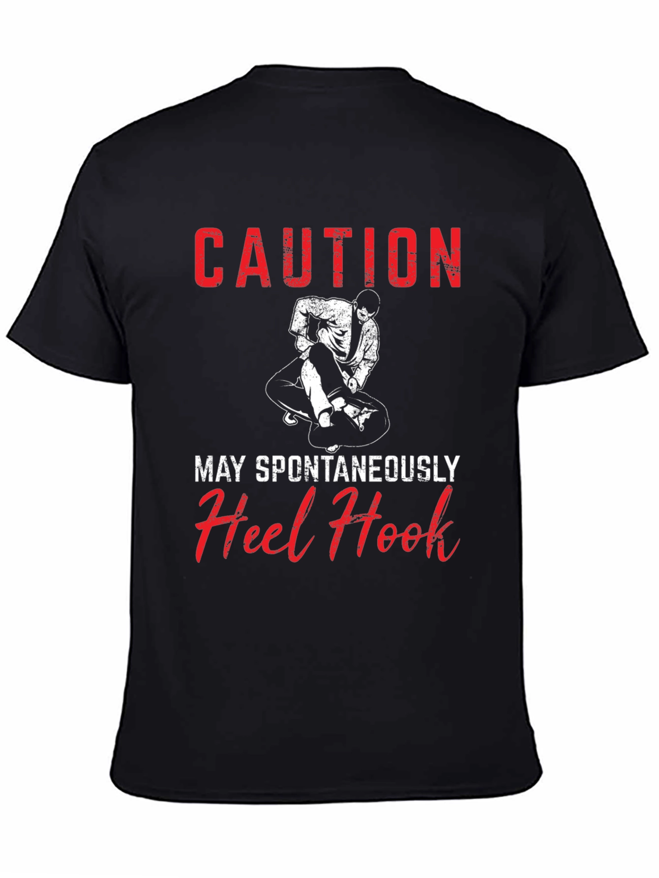 Caution Heel Hook Graphic T-Shirt