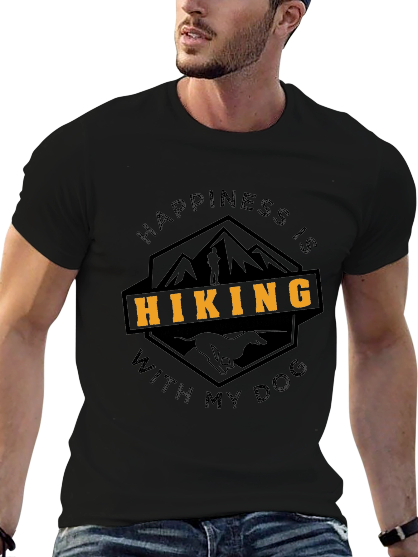 Hiking with My Dog T-Shirt