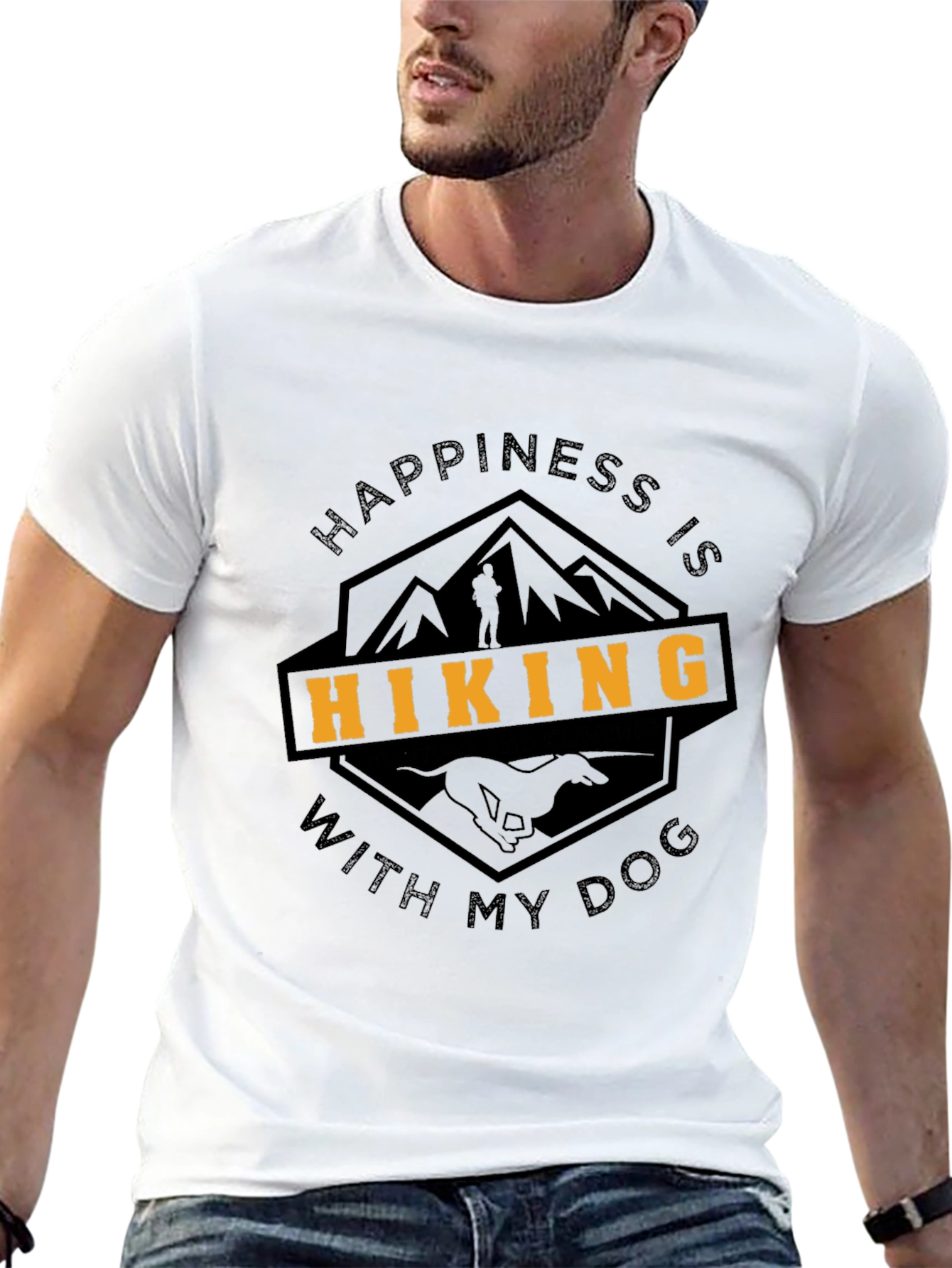 Hiking with My Dog T-Shirt