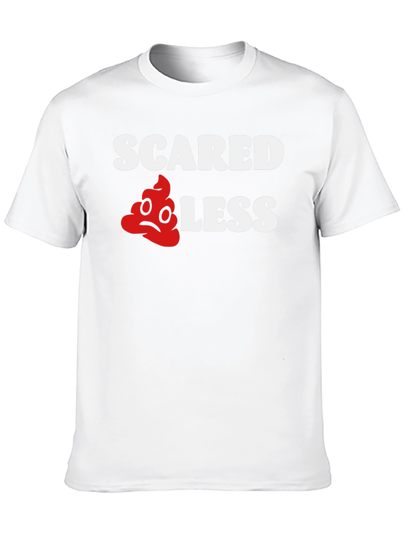 Scared Less Funny Graphic T-Shirt