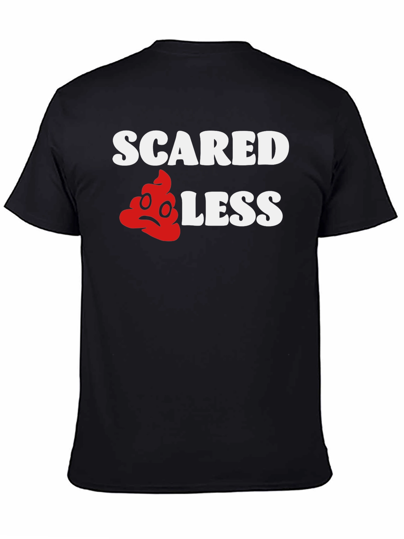 Scared Less Funny Graphic T-Shirt