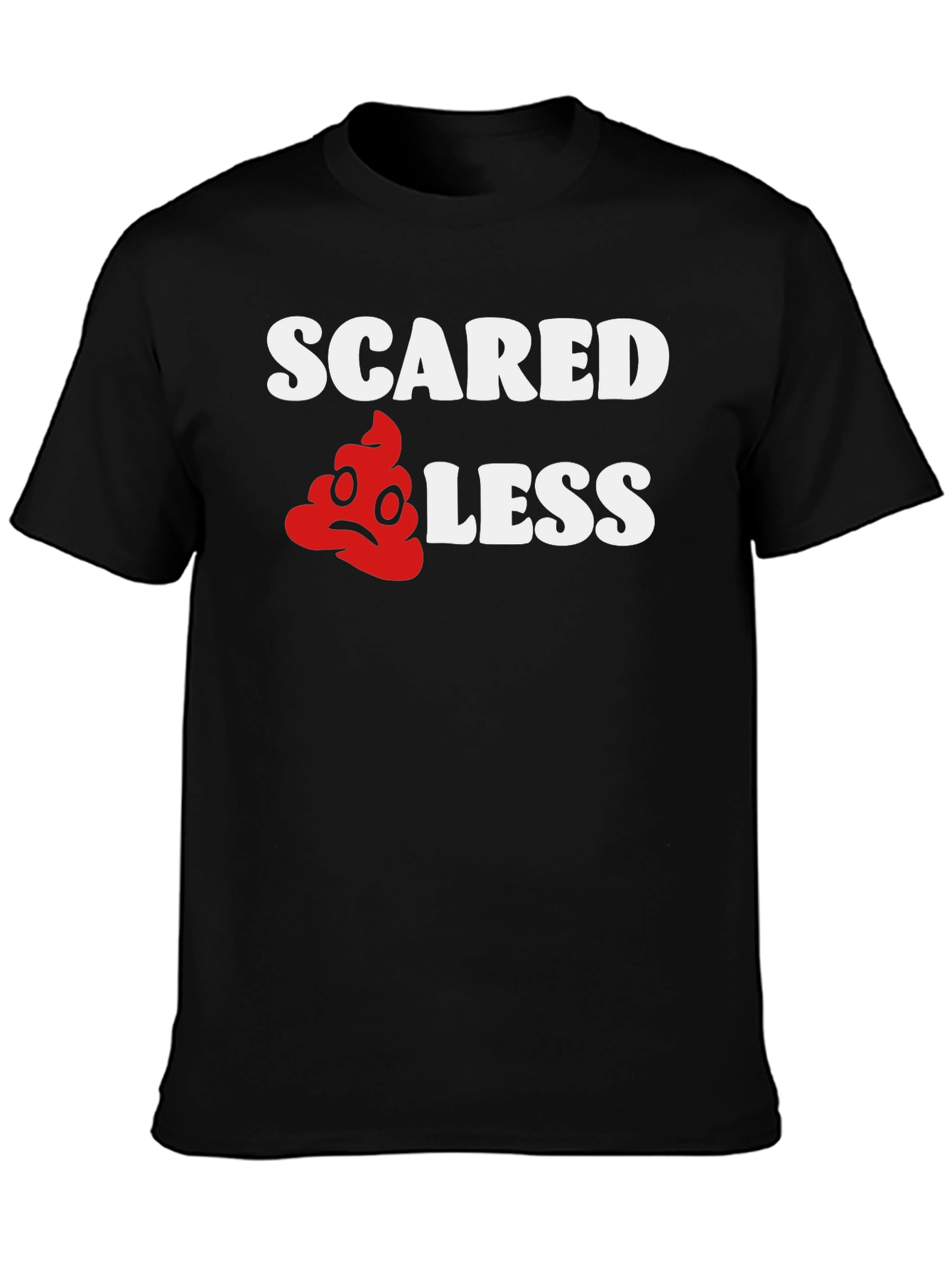 Scared Less Funny Graphic T-Shirt